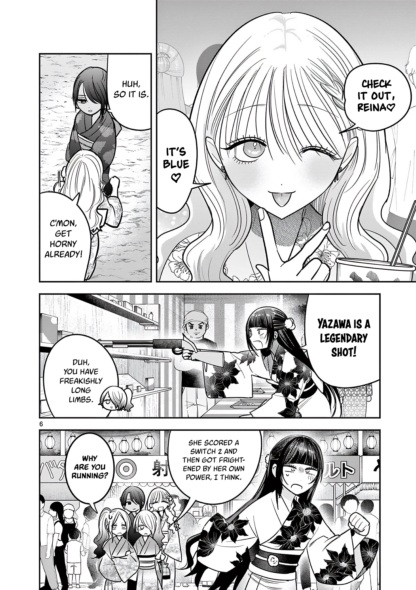 #Gyaru to Gyaru no Yuri Chapter 21 page 6 - 