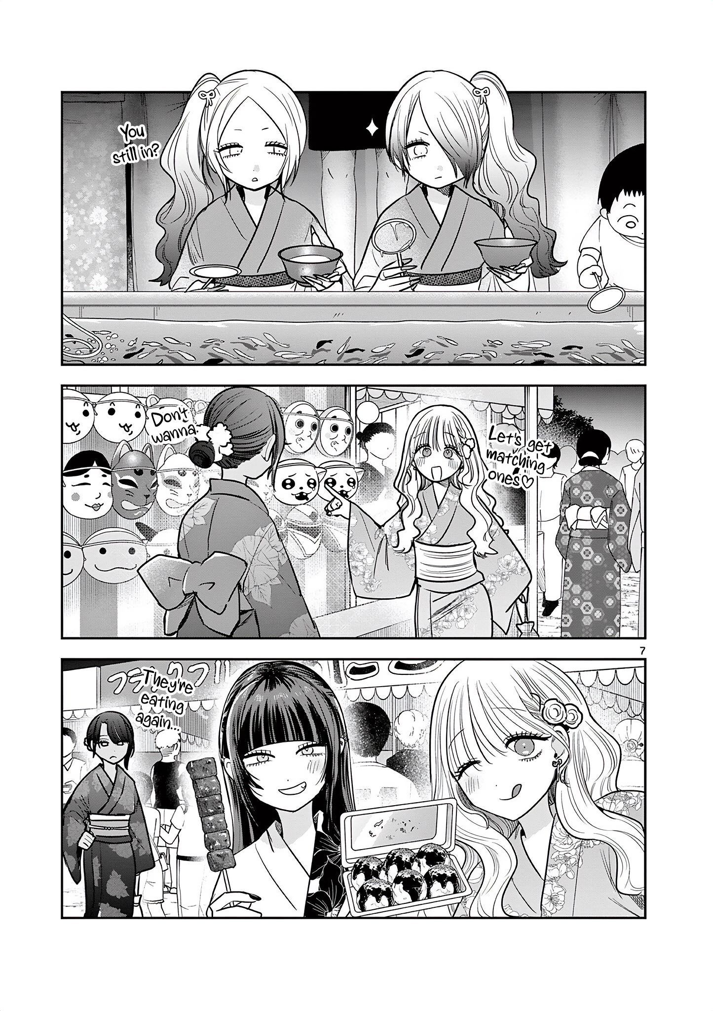 #Gyaru to Gyaru no Yuri Chapter 21 page 7 - 