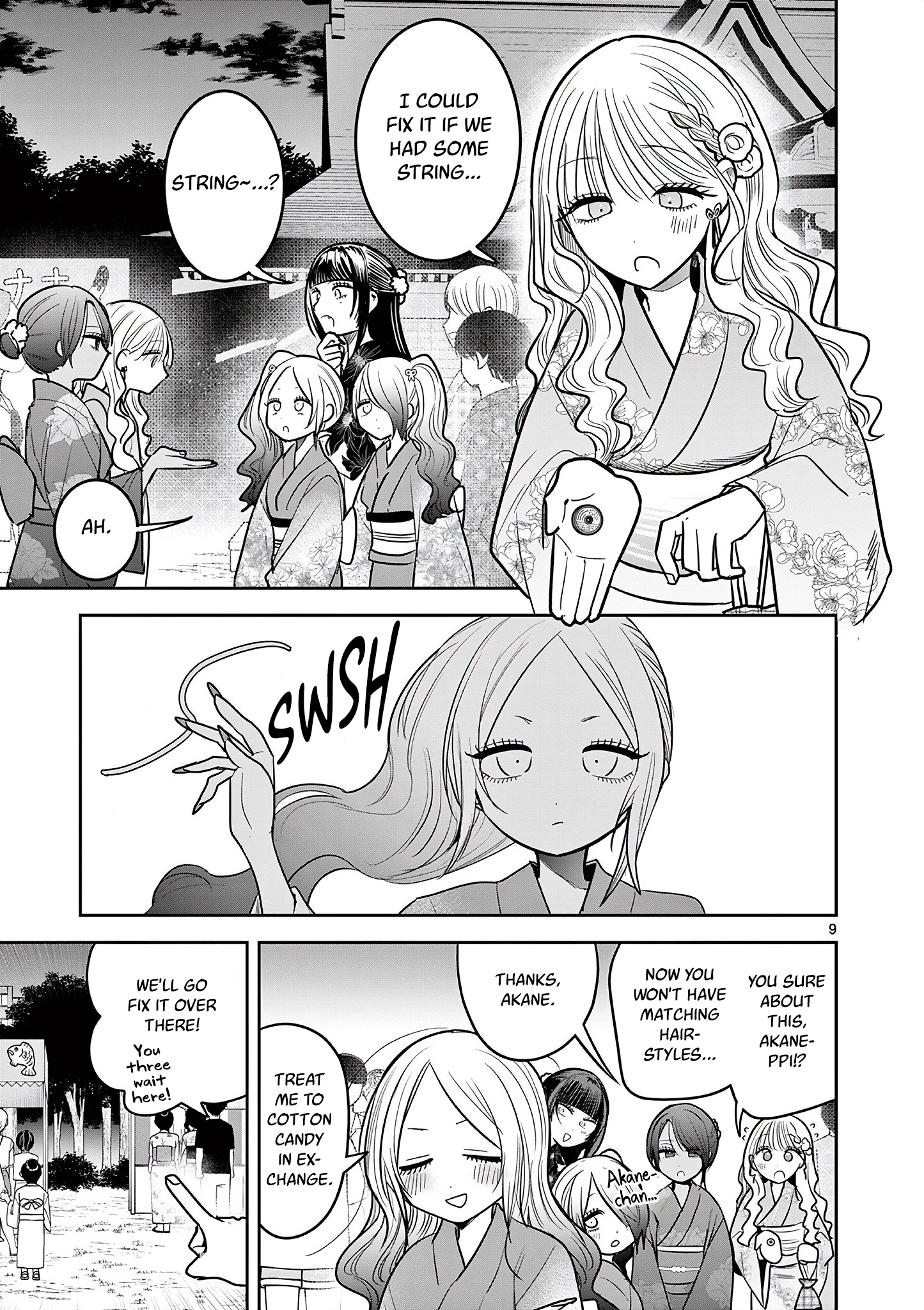 #Gyaru to Gyaru no Yuri Chapter 21 page 9 - 