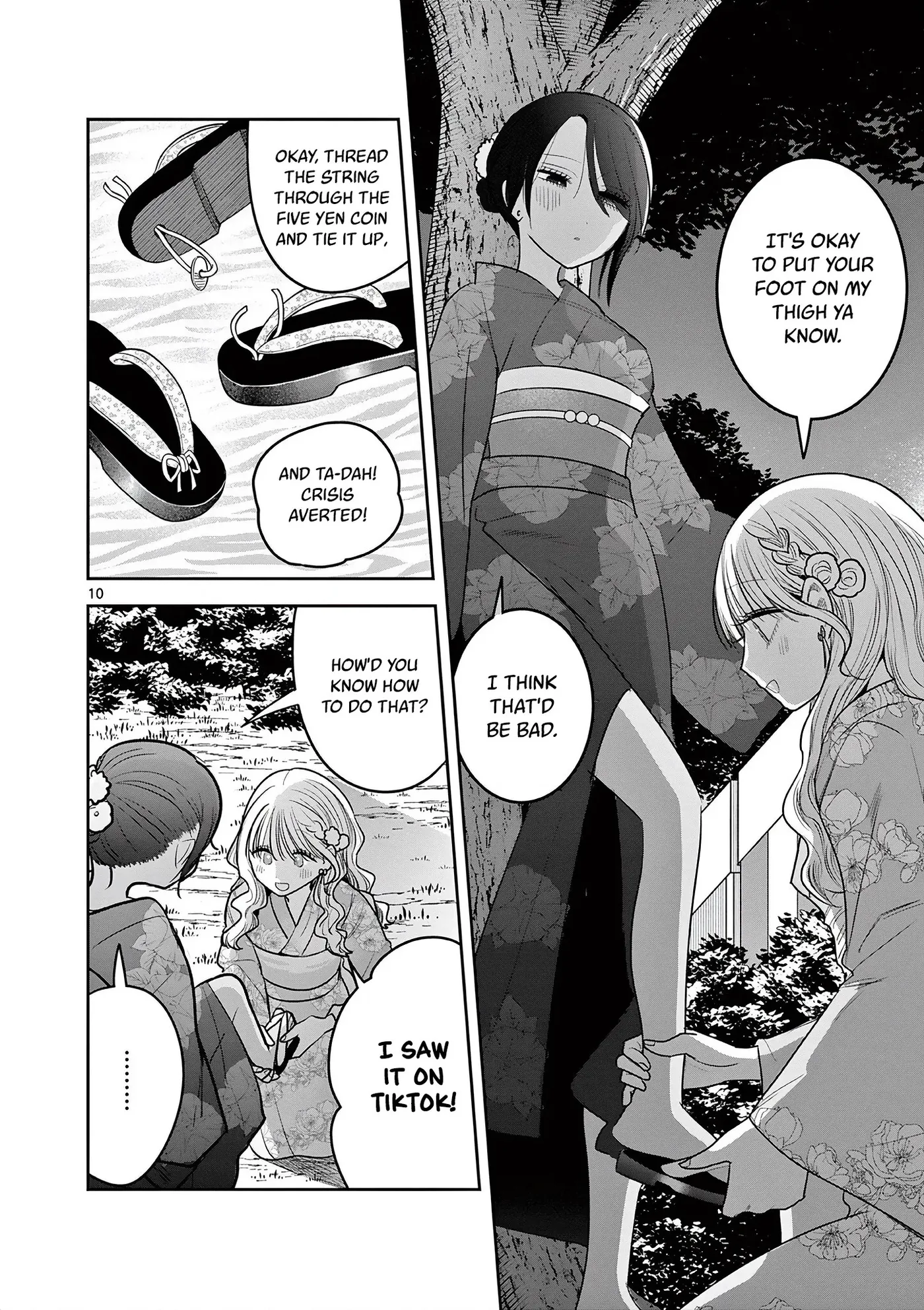 #Gyaru to Gyaru no Yuri Chapter 21 page 10 - 