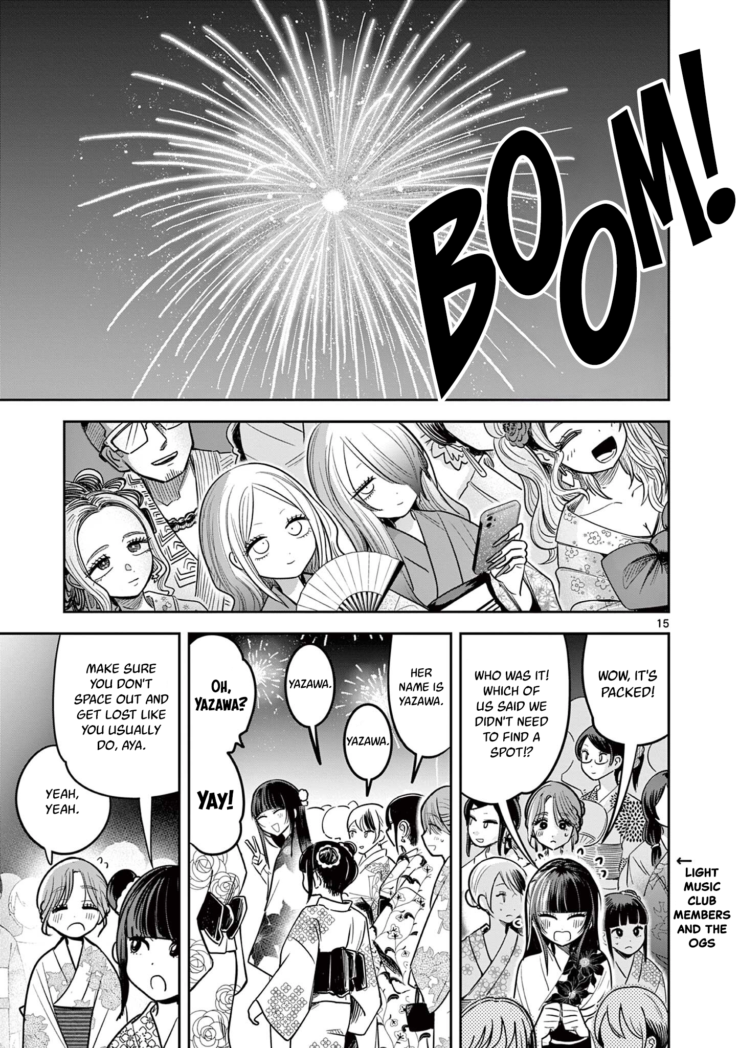 #Gyaru to Gyaru no Yuri Chapter 22 page 15 - 