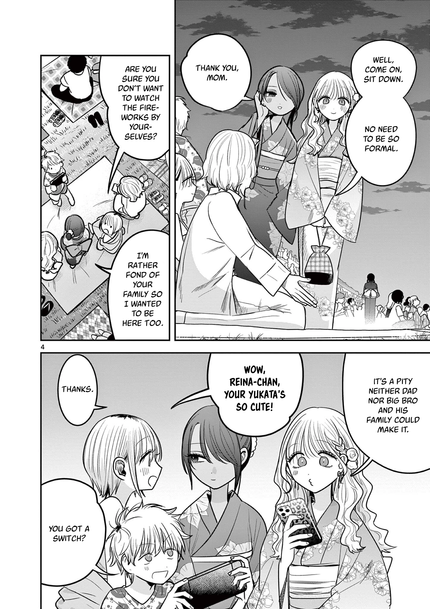 #Gyaru to Gyaru no Yuri Chapter 22 page 4 - 