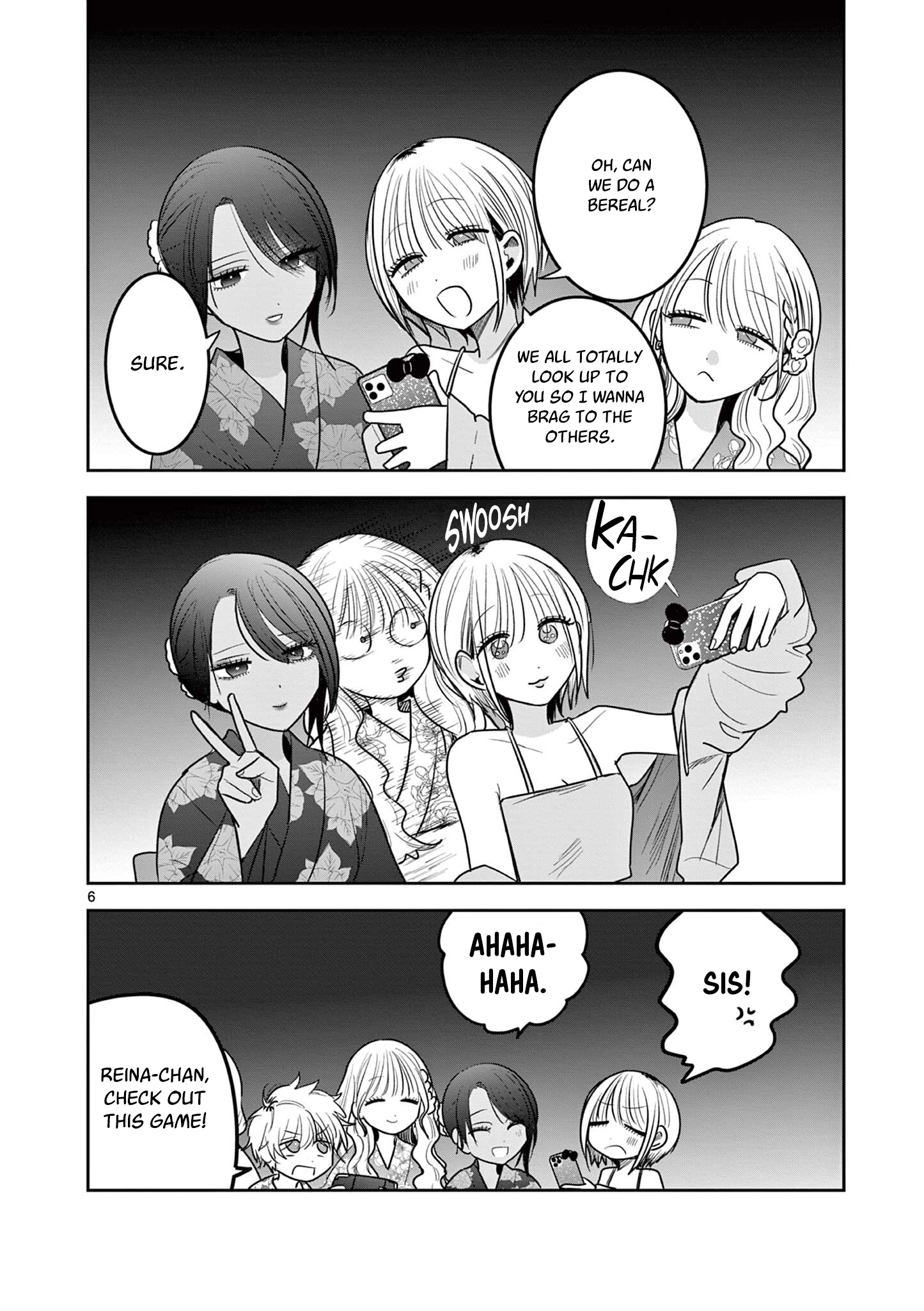#Gyaru to Gyaru no Yuri Chapter 22 page 6 - 