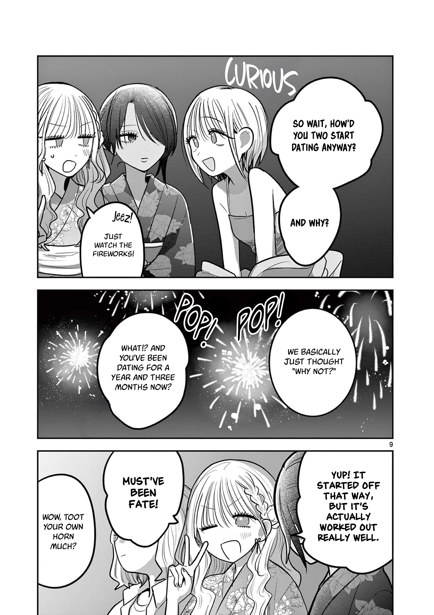 #Gyaru to Gyaru no Yuri Chapter 22 page 9 - 