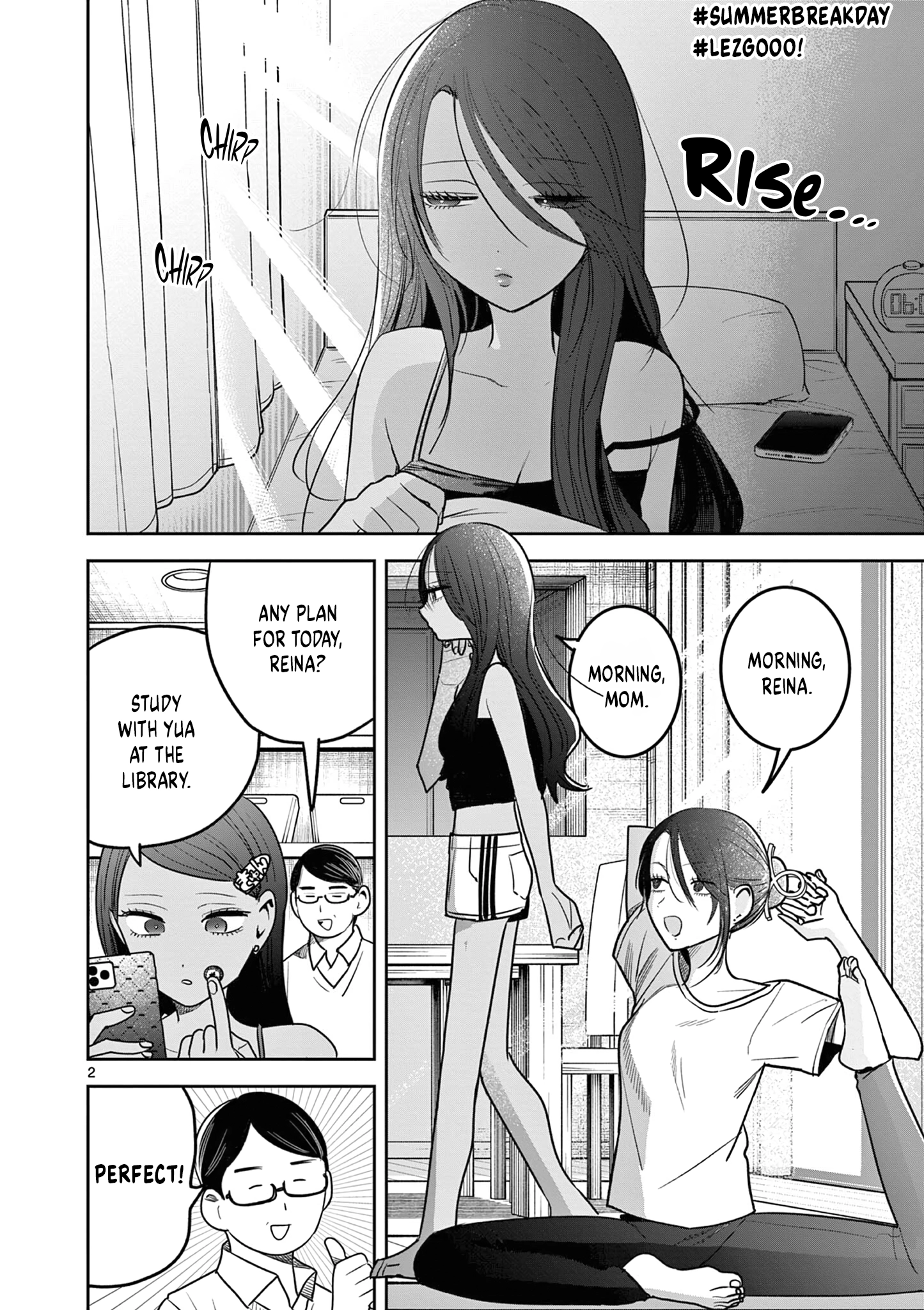 #Gyaru to Gyaru no Yuri Chapter 24 page 2 - 
