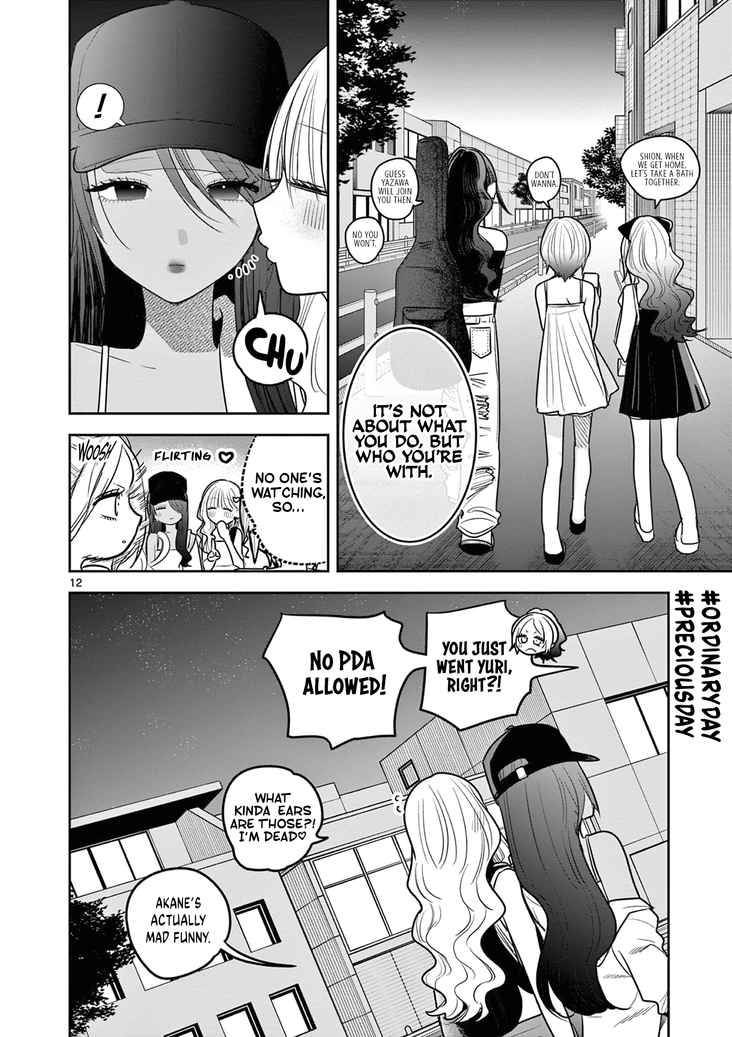 #Gyaru to Gyaru no Yuri Chapter 24 page 12 - 