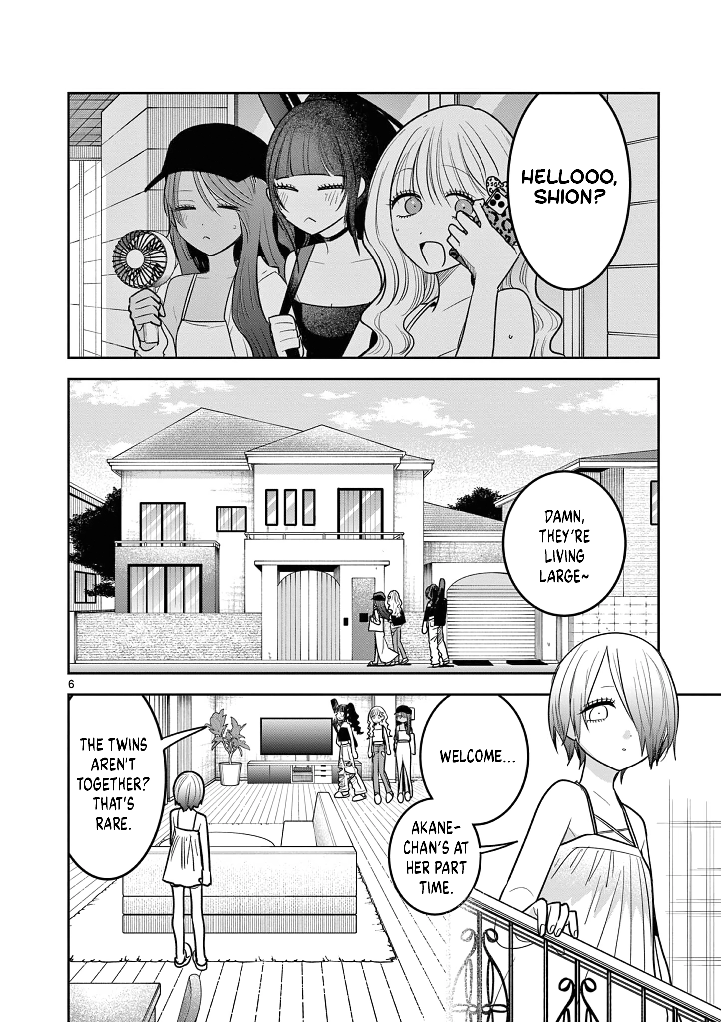 #Gyaru to Gyaru no Yuri Chapter 24 page 6 - 
