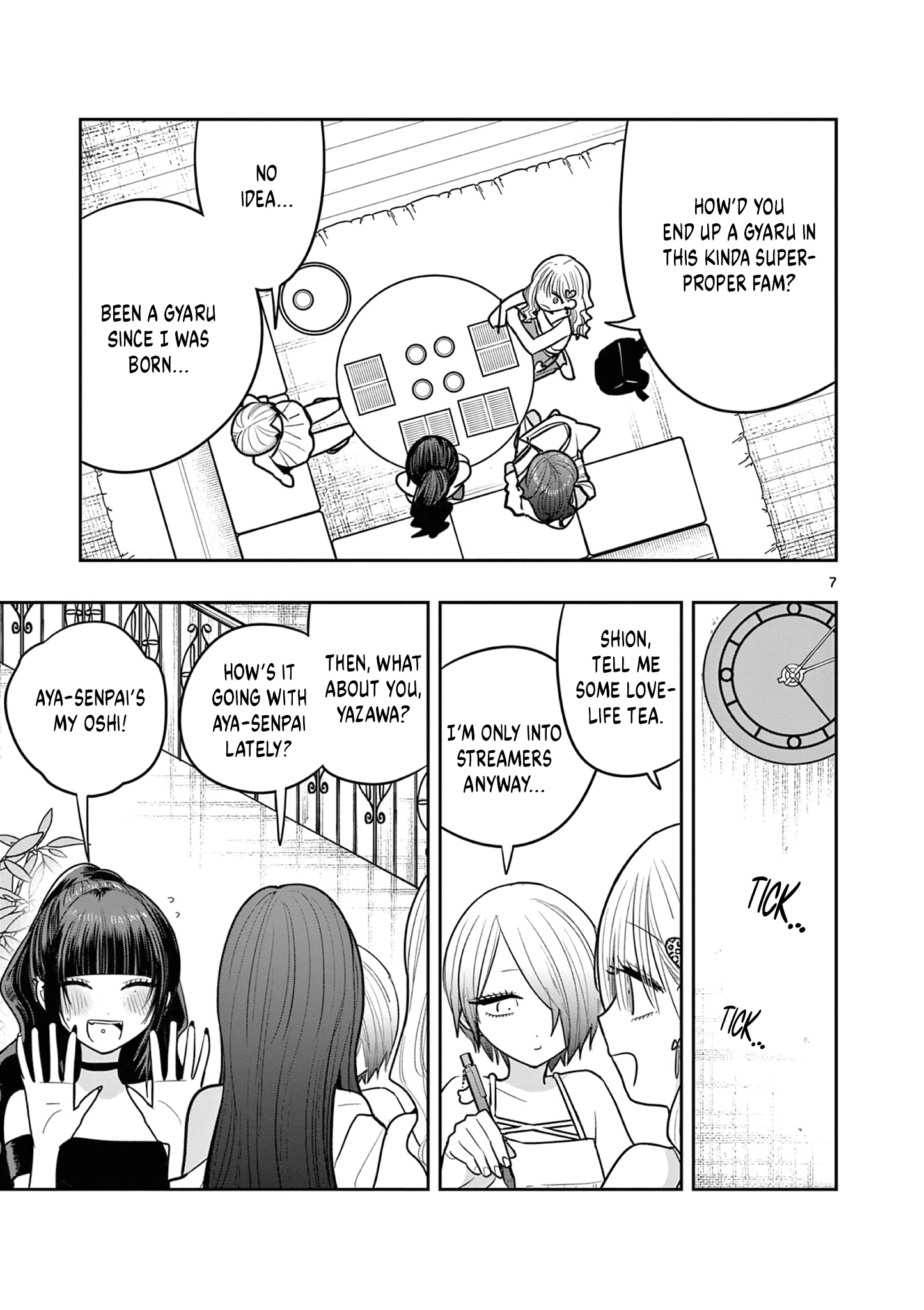 #Gyaru to Gyaru no Yuri Chapter 24 page 7 - 