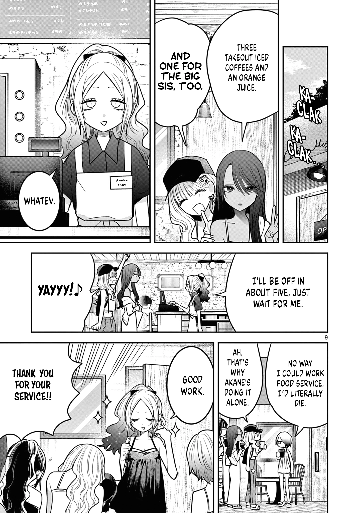 #Gyaru to Gyaru no Yuri Chapter 24 page 9 - 