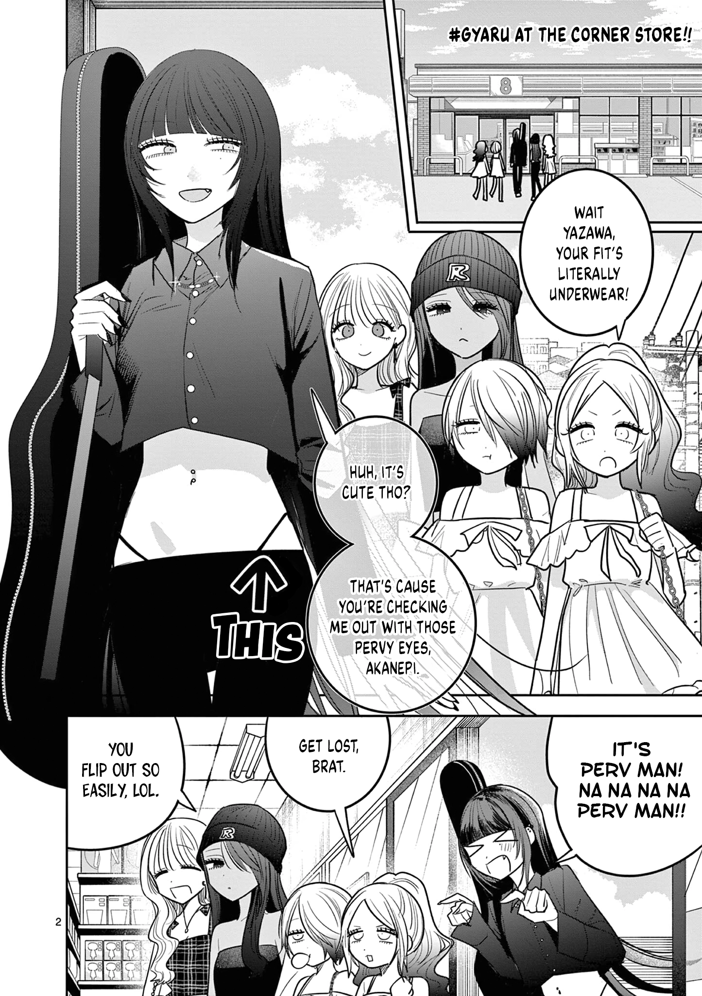 #Gyaru to Gyaru no Yuri Chapter 26 page 2 - 