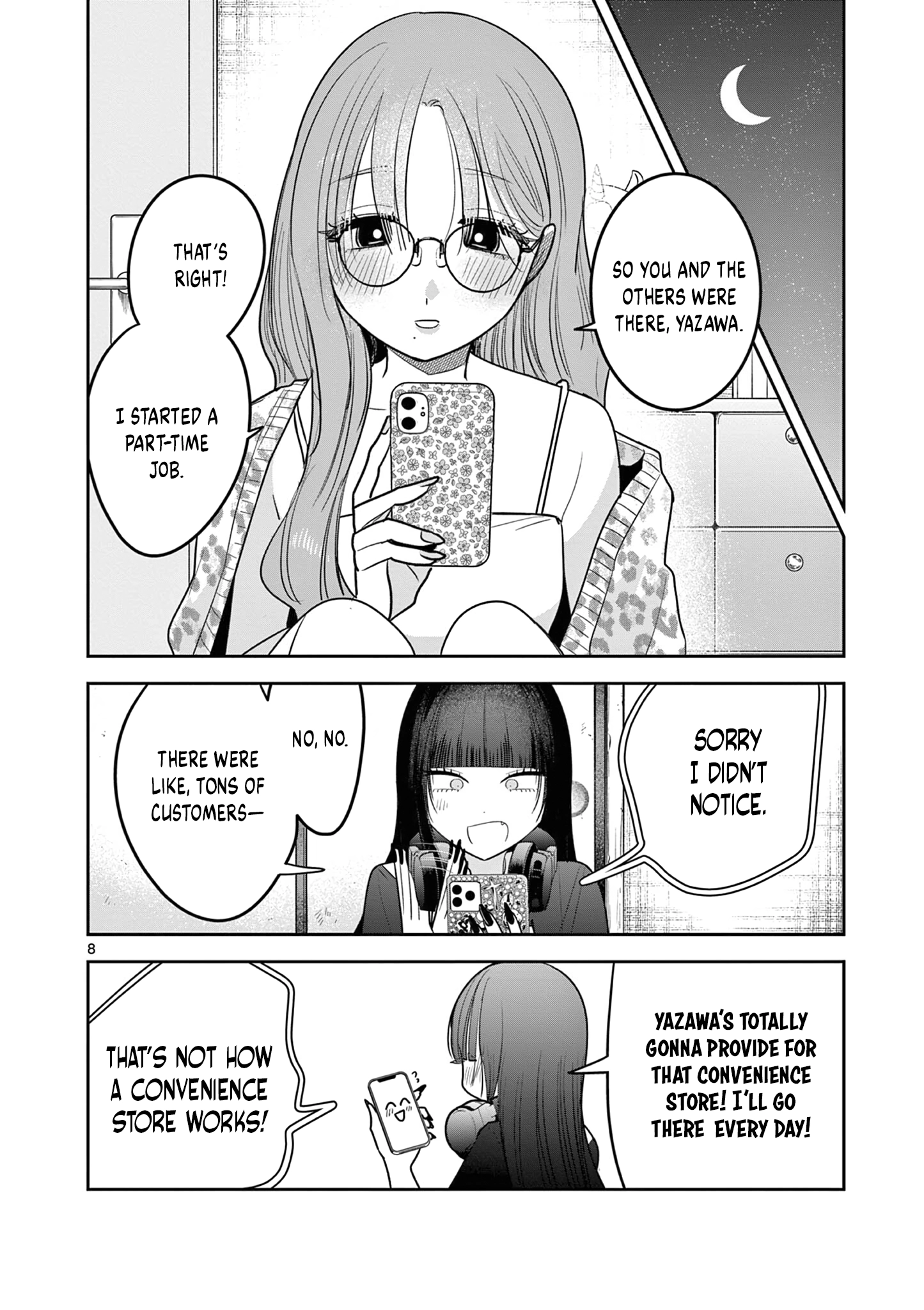 #Gyaru to Gyaru no Yuri Chapter 26 page 8 - 