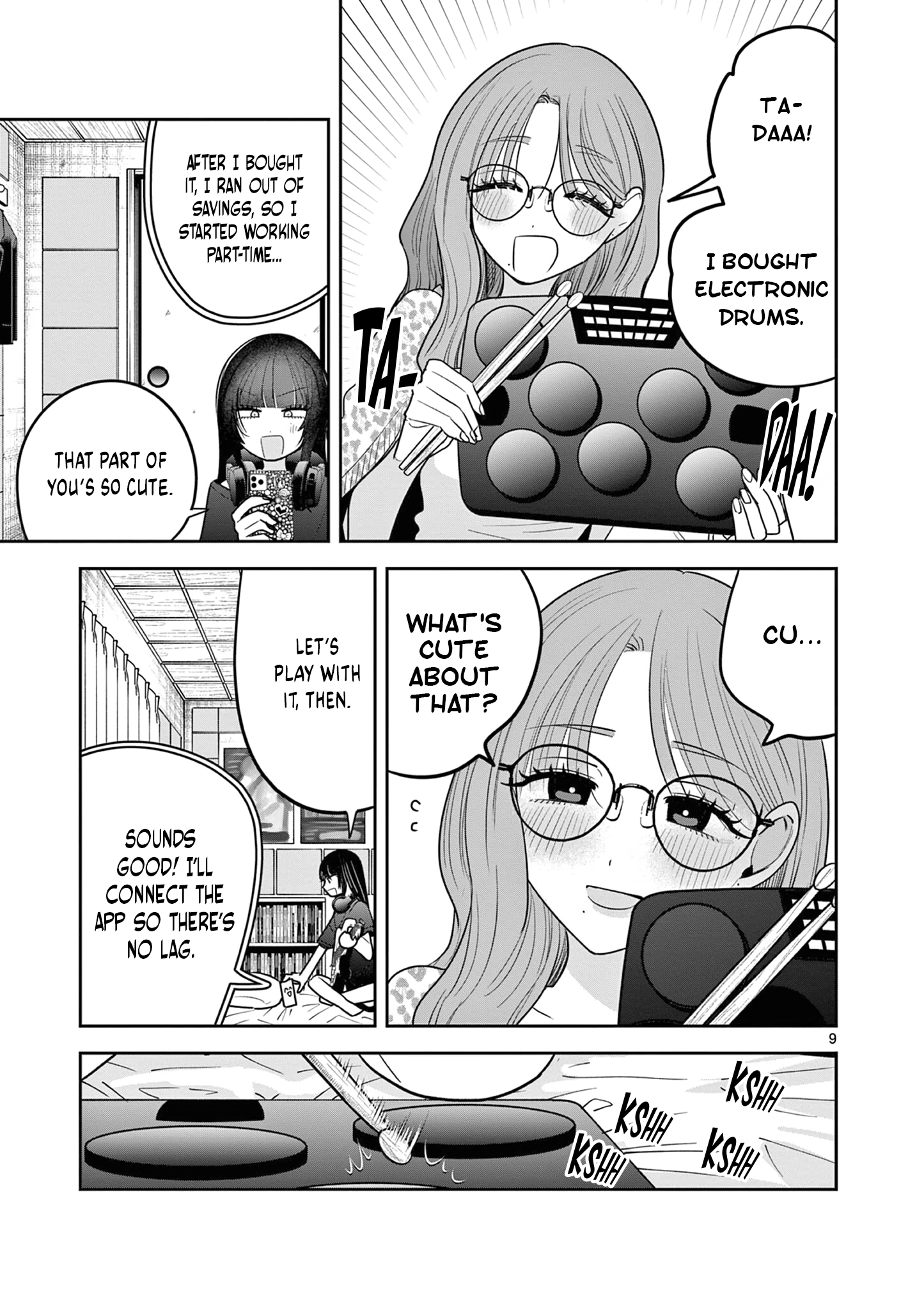 #Gyaru to Gyaru no Yuri Chapter 26 page 9 - 