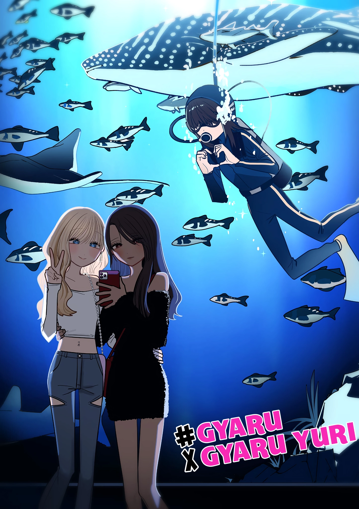#Gyaru to Gyaru no Yuri Chapter 27 page 1 - 