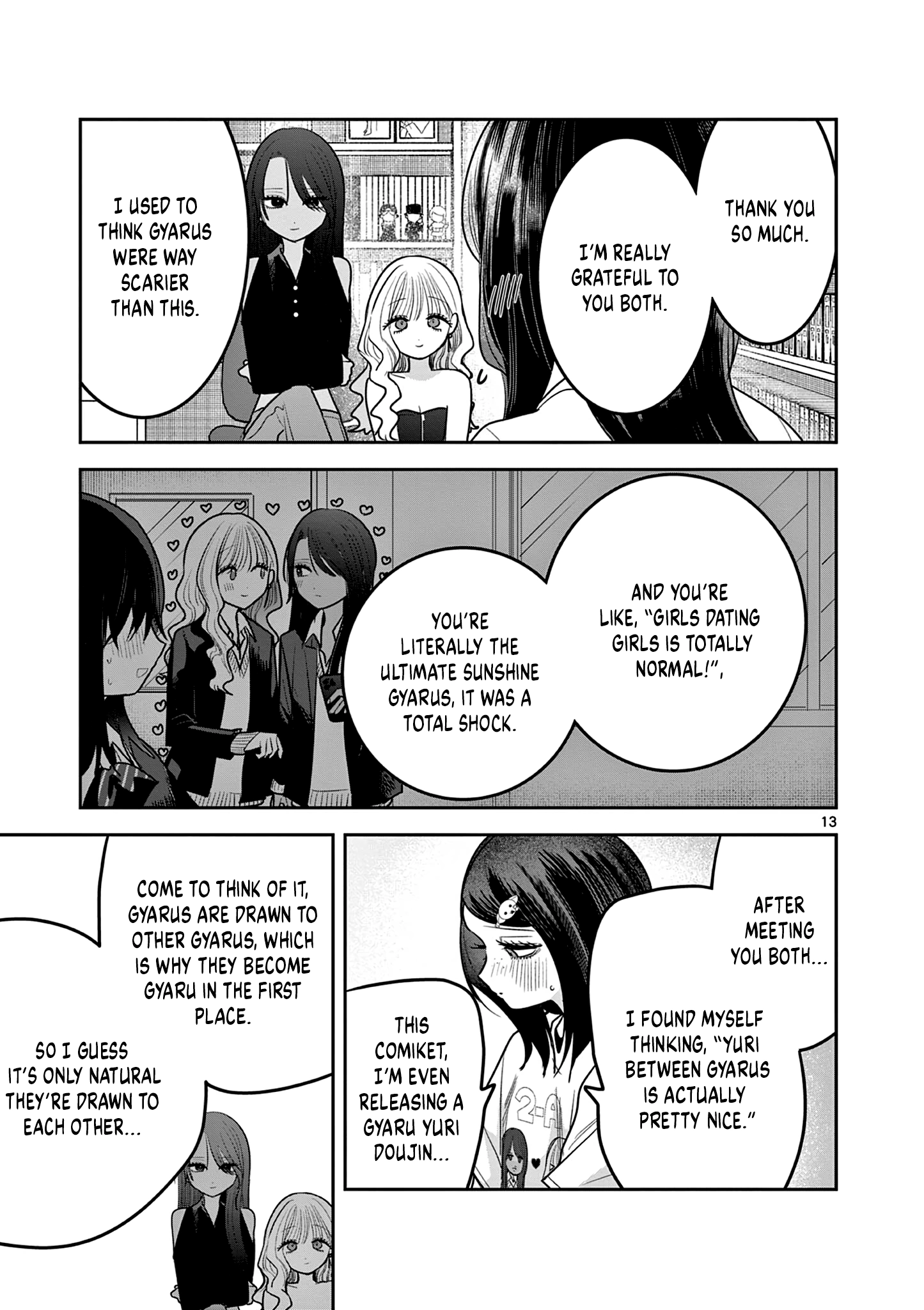 #Gyaru to Gyaru no Yuri Chapter 27 page 14 - 