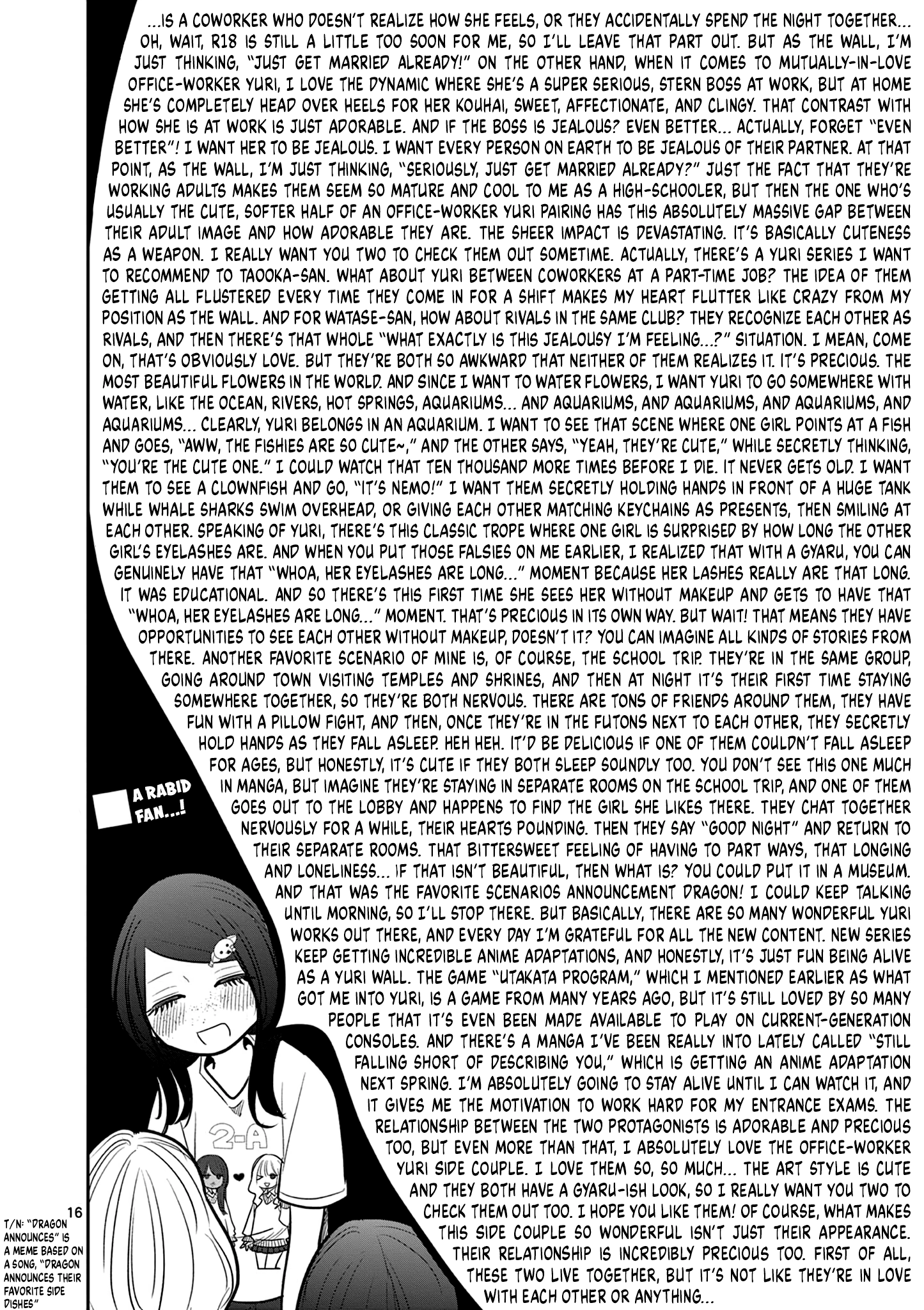 #Gyaru to Gyaru no Yuri Chapter 27 page 17 - 