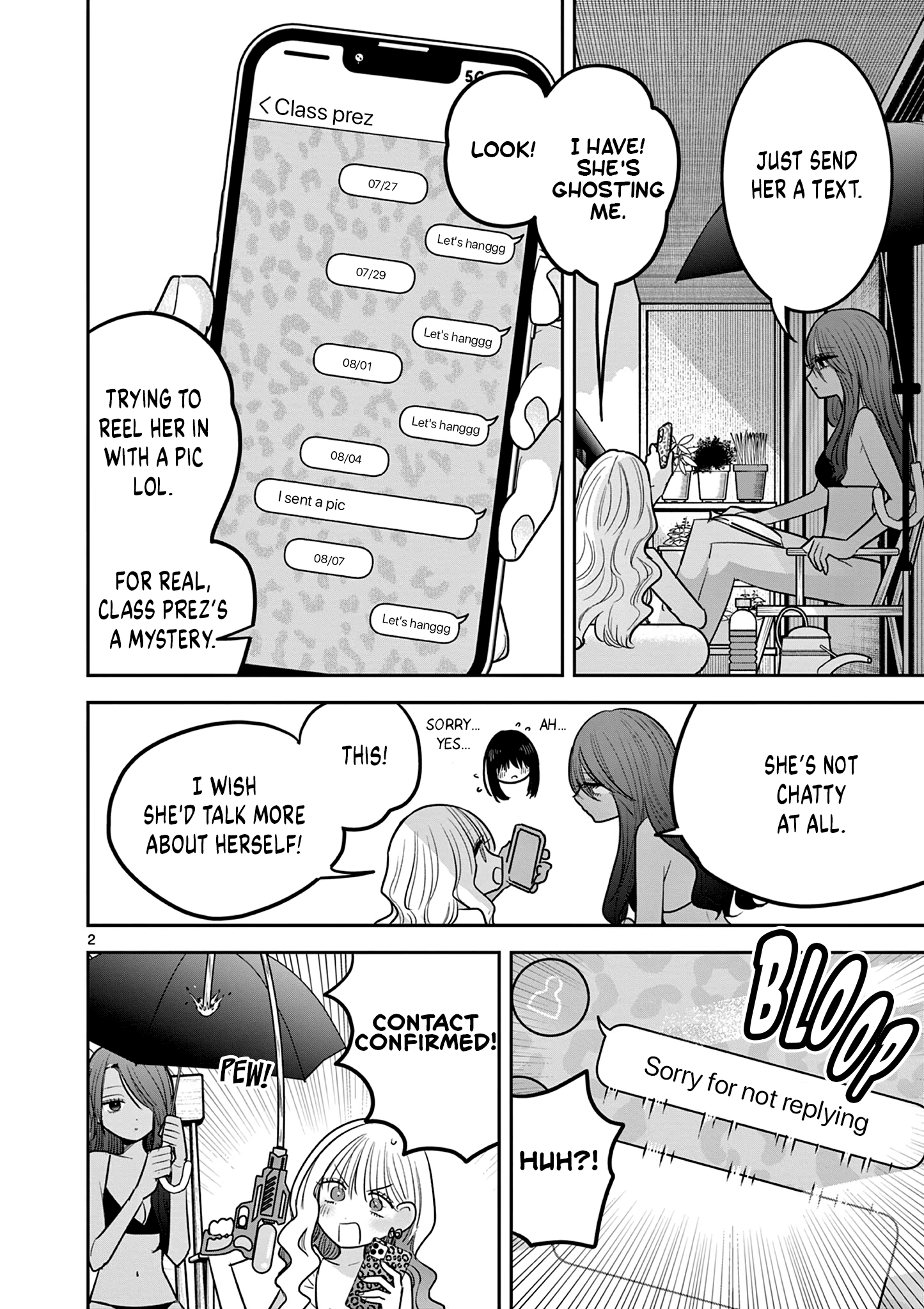 #Gyaru to Gyaru no Yuri Chapter 27 page 3 - 