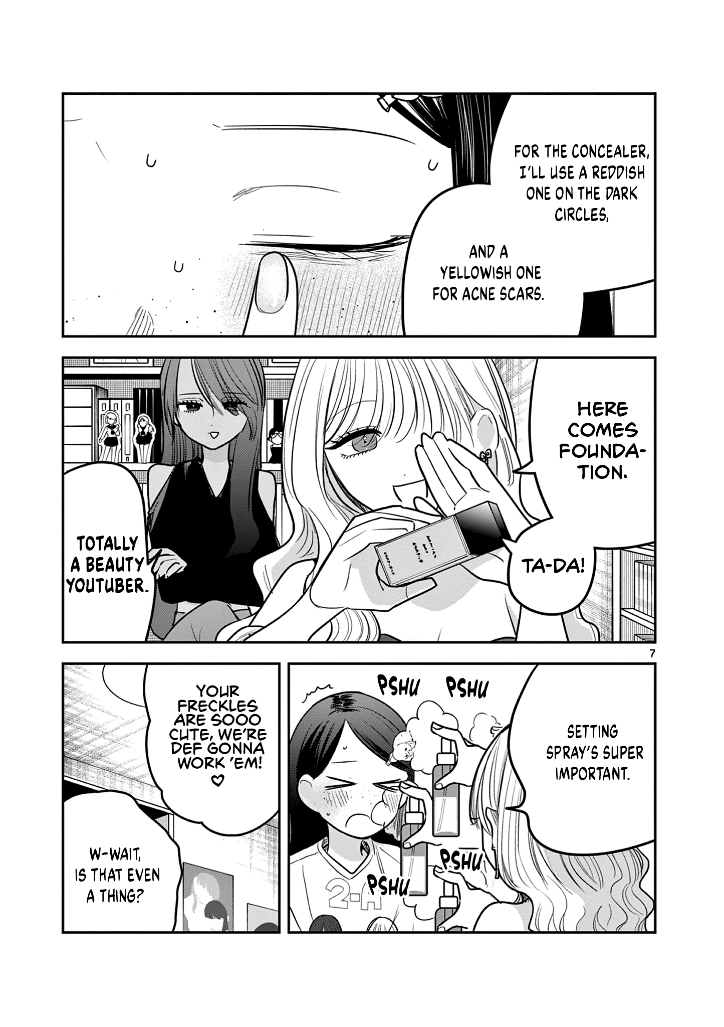 #Gyaru to Gyaru no Yuri Chapter 27 page 8 - 