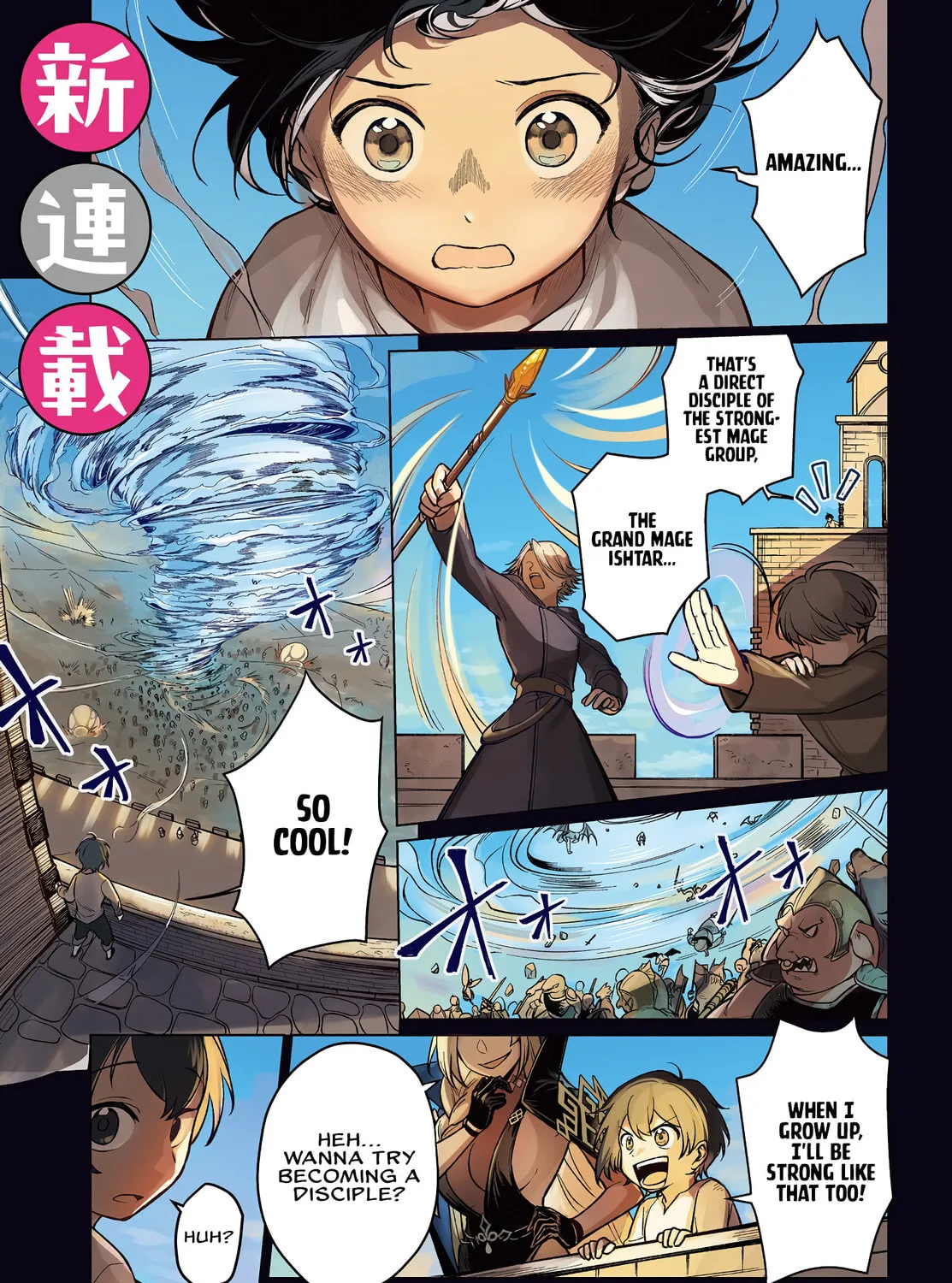 Habatake Majutsu Sekai No Shitei Tachi! Chapter 1 page 2 - 
