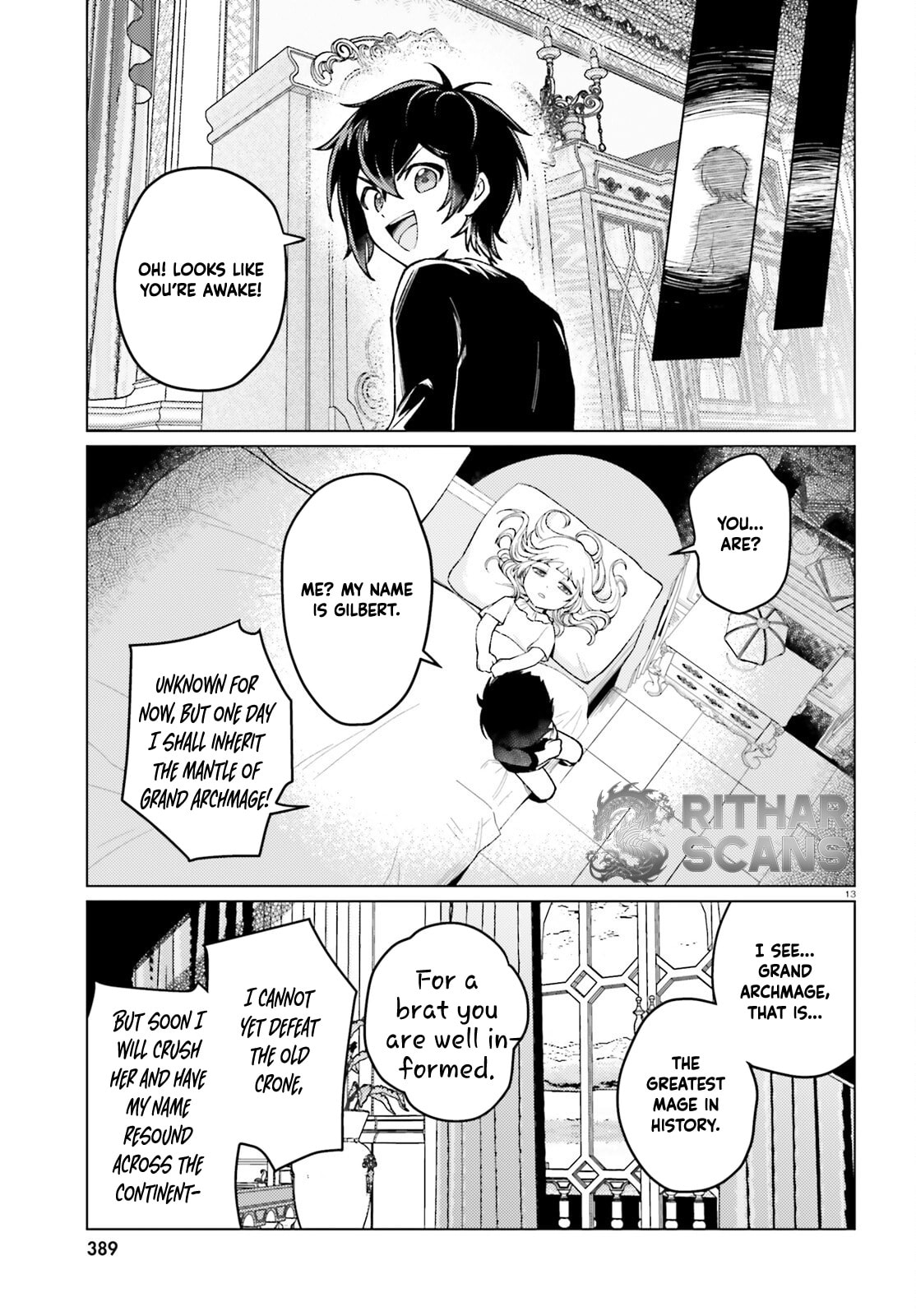 Habatake Majutsu Sekai No Shitei Tachi! Chapter 3 page 13 - 