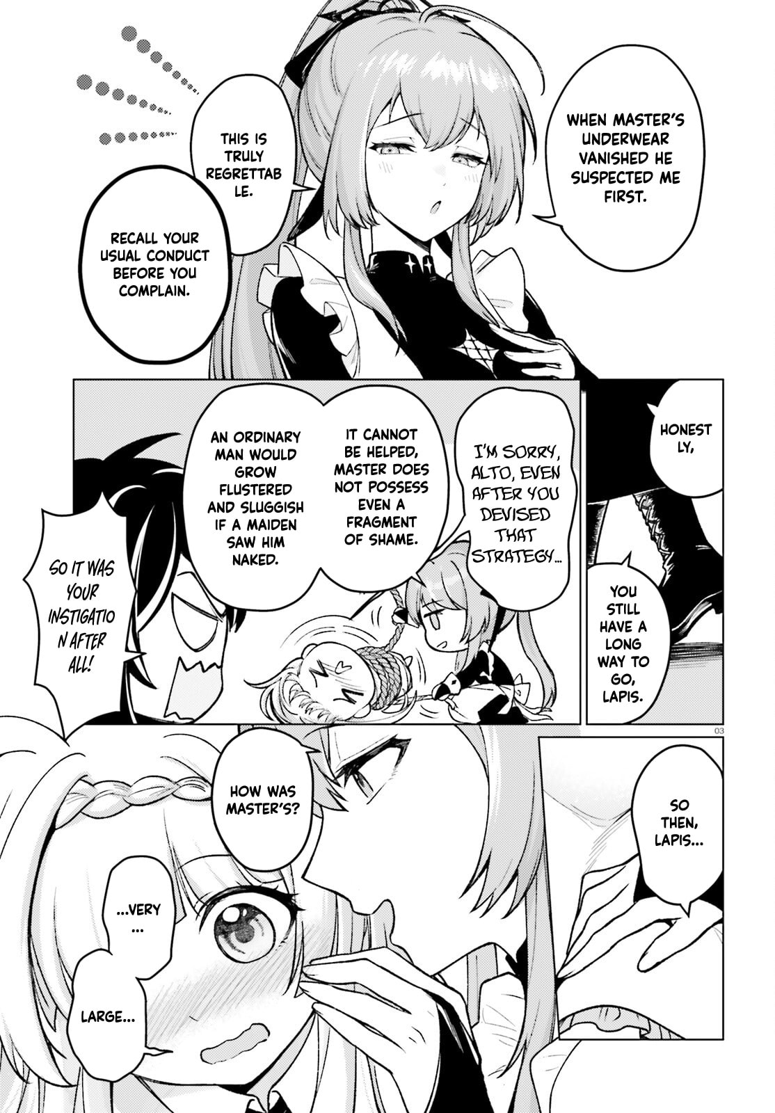 Habatake Majutsu Sekai No Shitei Tachi! Chapter 3 page 3 - 