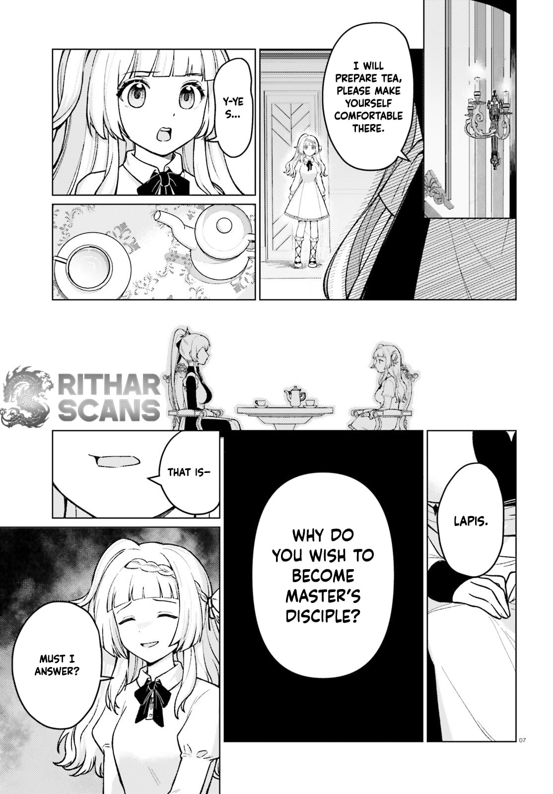 Habatake Majutsu Sekai No Shitei Tachi! Chapter 3 page 7 - 