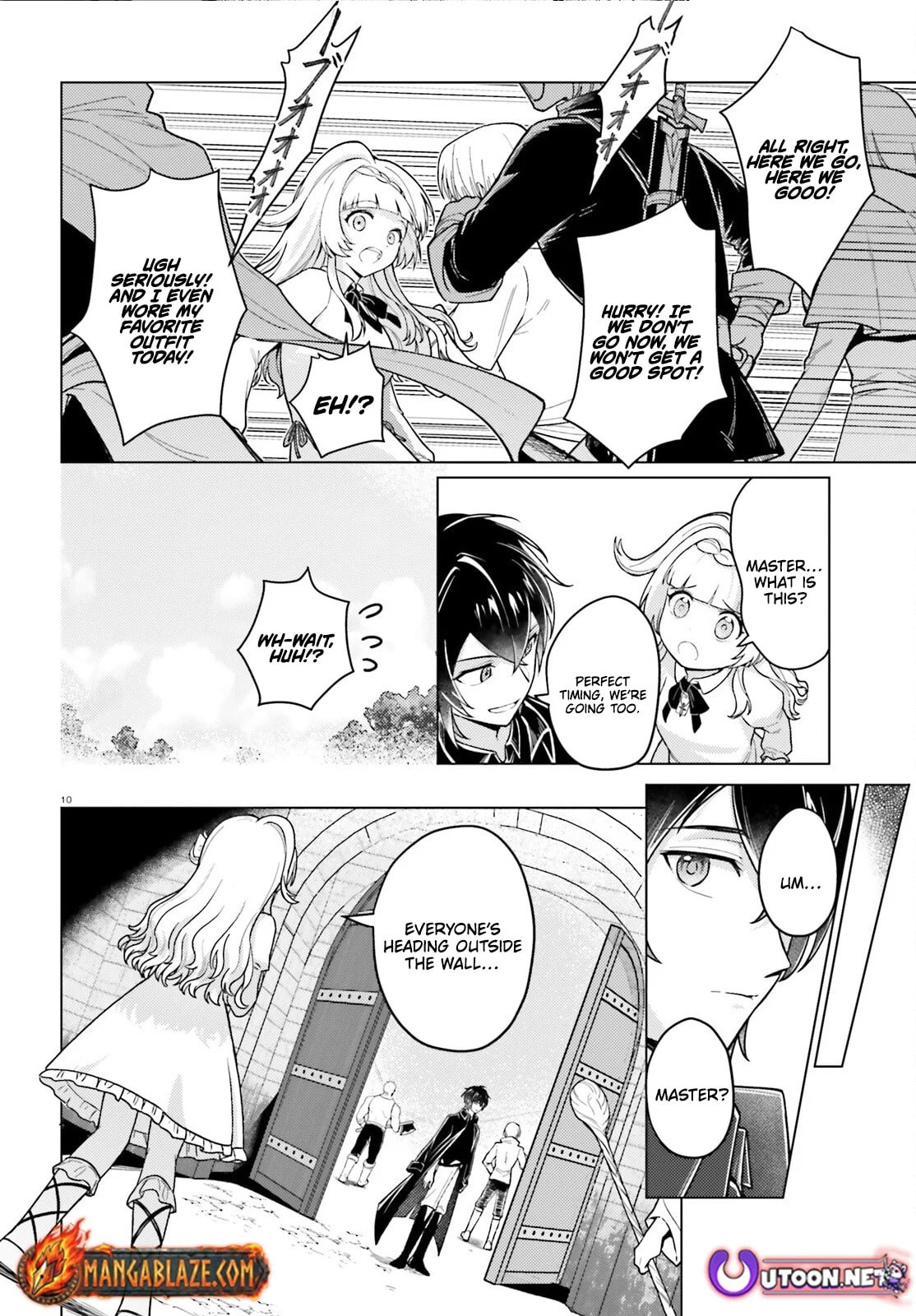 Habatake Majutsu Sekai No Shitei Tachi! Chapter 4 page 11 - 