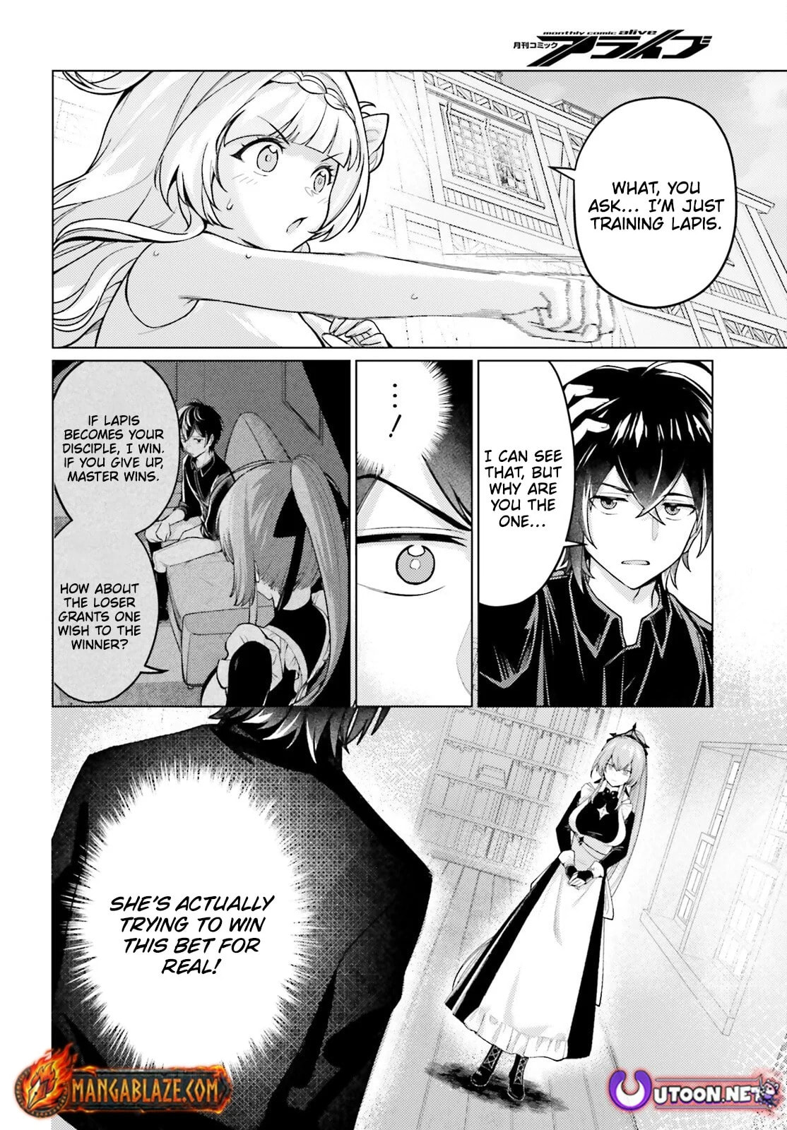 Habatake Majutsu Sekai No Shitei Tachi! Chapter 4 page 3 - 