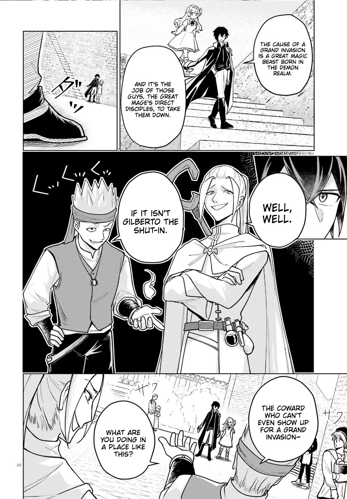 Habatake Majutsu Sekai No Shitei Tachi! Chapter 4 page 21 - 