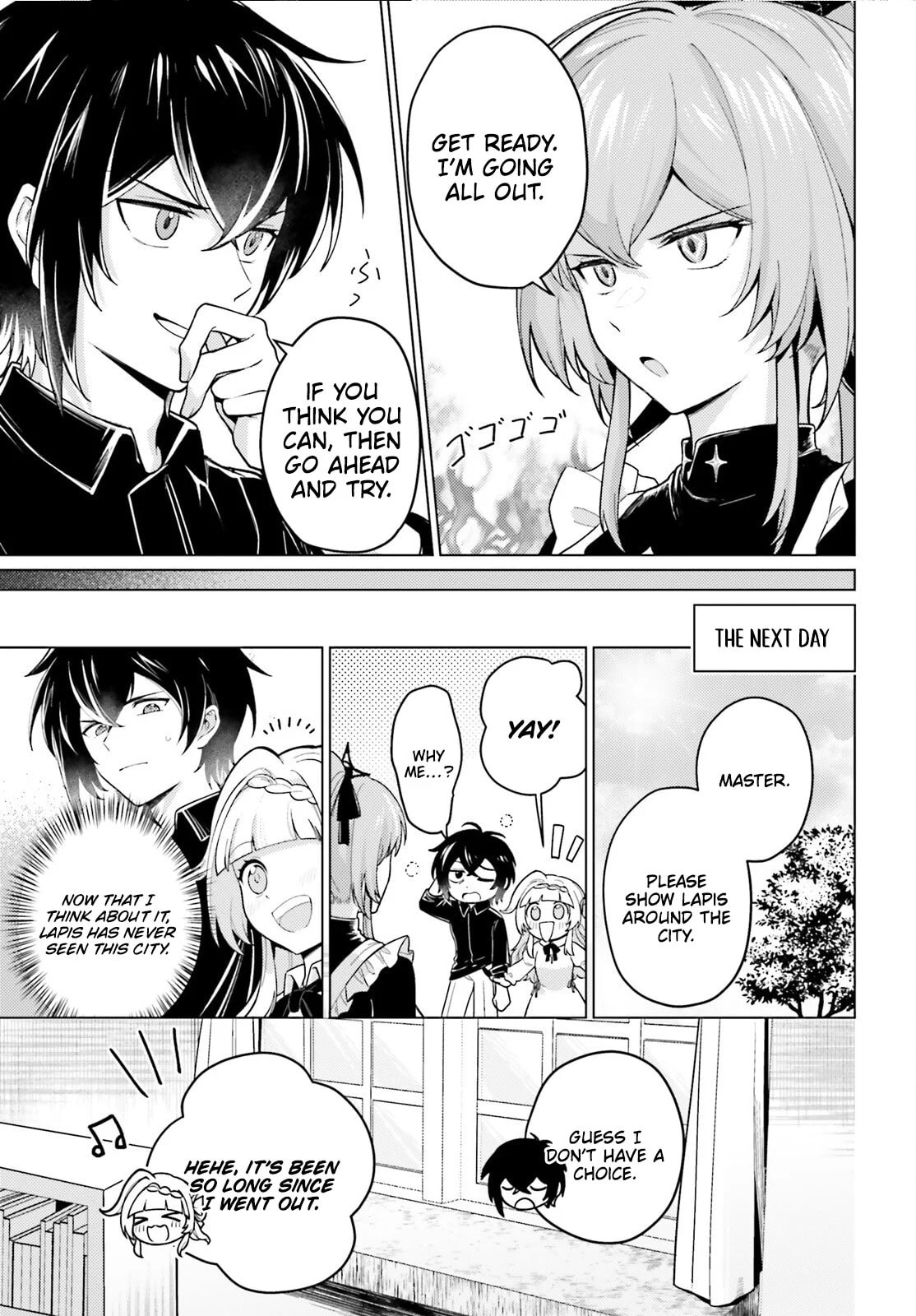 Habatake Majutsu Sekai No Shitei Tachi! Chapter 4 page 4 - 