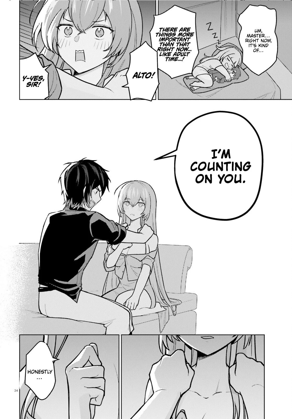 Habatake Majutsu Sekai No Shitei Tachi! Chapter 6 page 35 - 