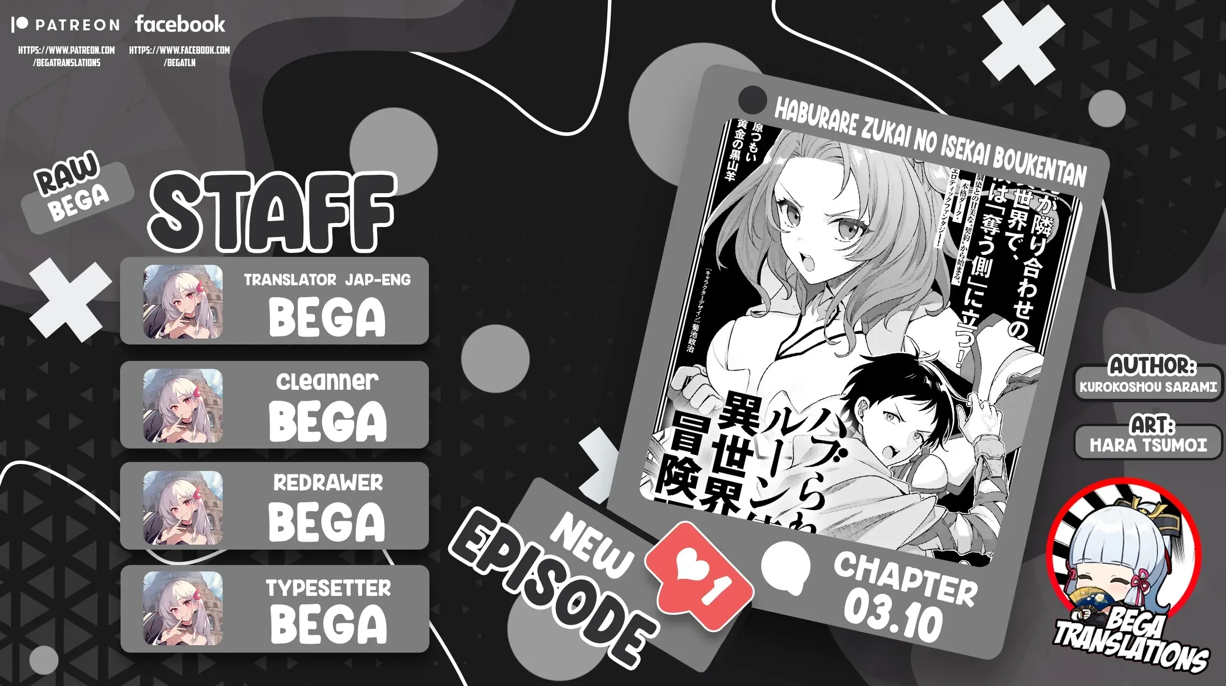 Haburare Zukai no Isekai Boukentan Chapter 3.1 page 1 - 