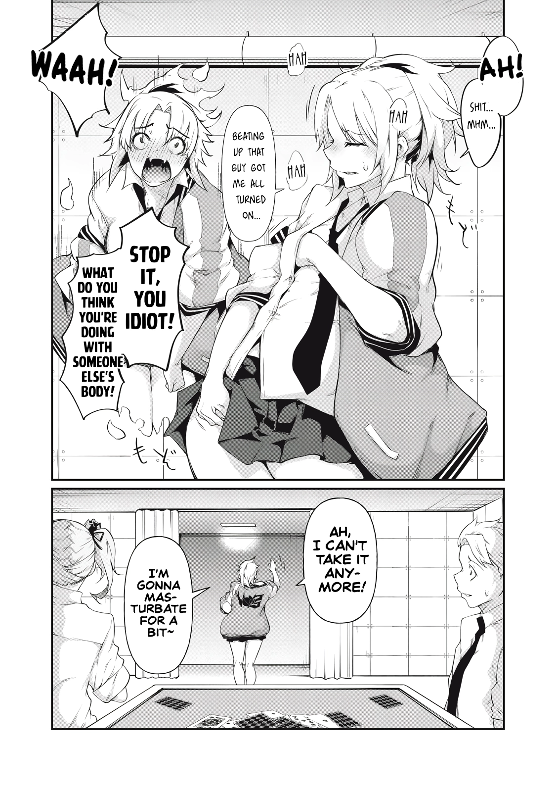 Hacking Ghost: A School Where Only Your Body has Value Chapter 8 page 6 - 
