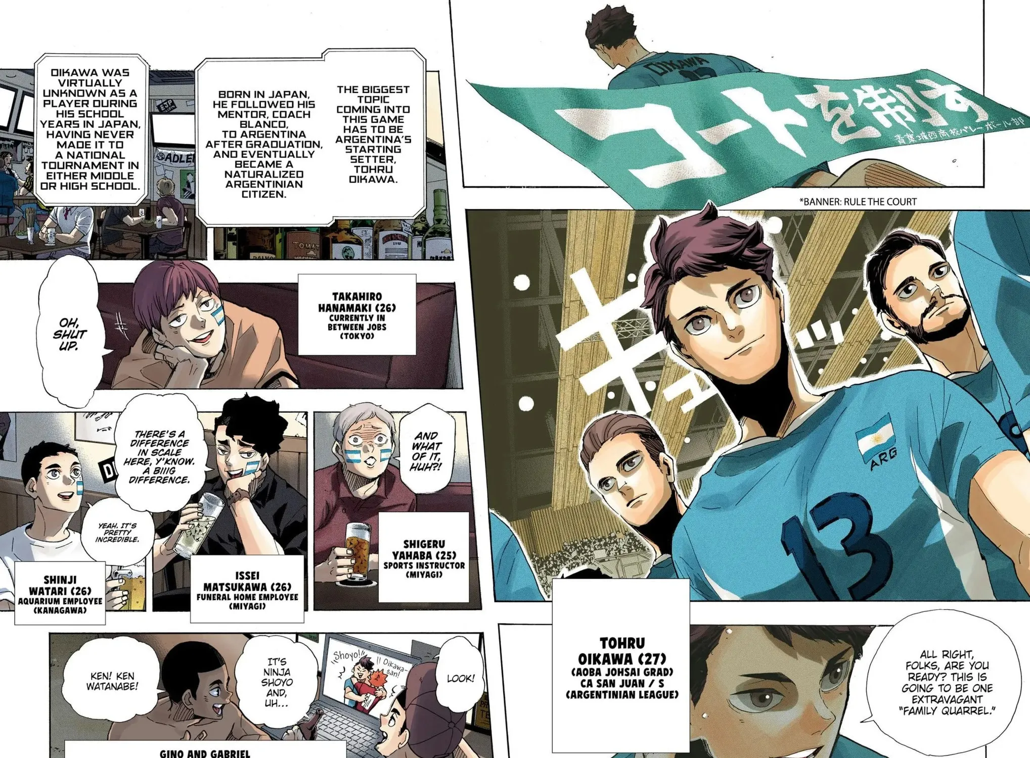 Haikyu!! (Official Colored) (Colored) Chapter 402 page 33 - 