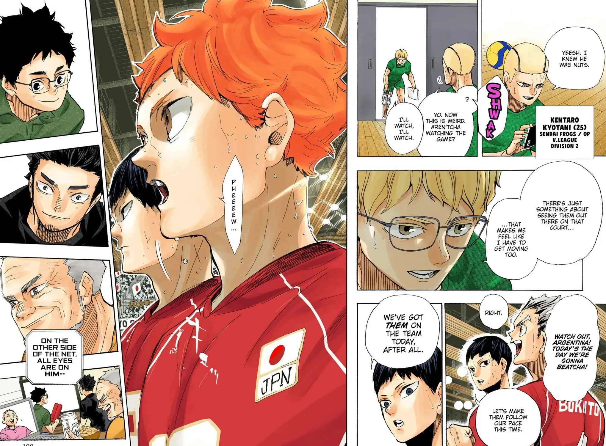 Haikyu!! (Official Colored) (Colored) Chapter 402 page 35 - 