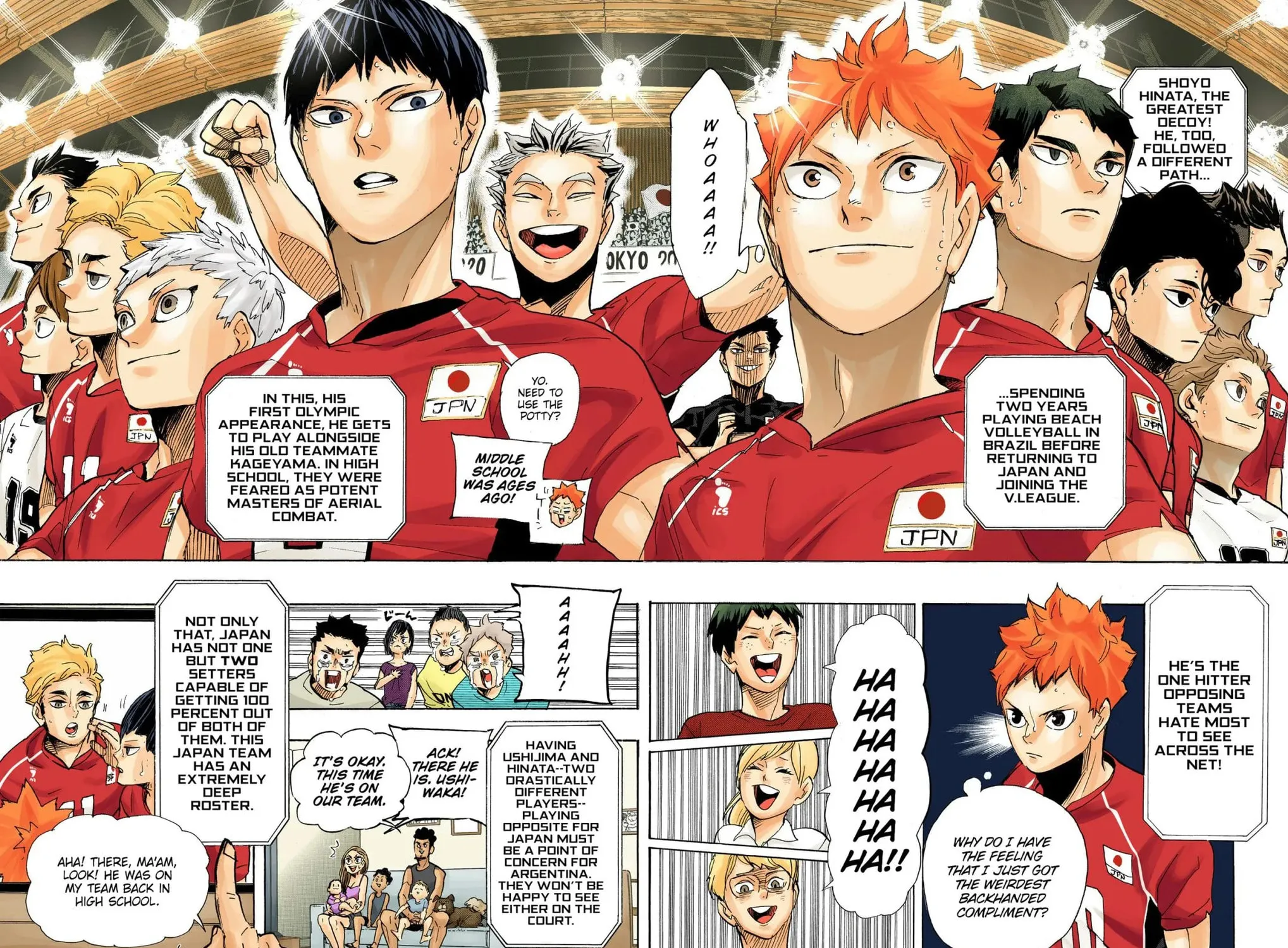 Haikyu!! (Official Colored) (Colored) Chapter 402 page 37 - 