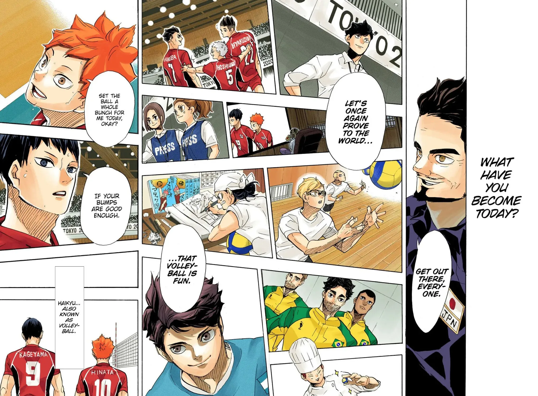 Haikyu!! (Official Colored) (Colored) Chapter 402 page 43 - 