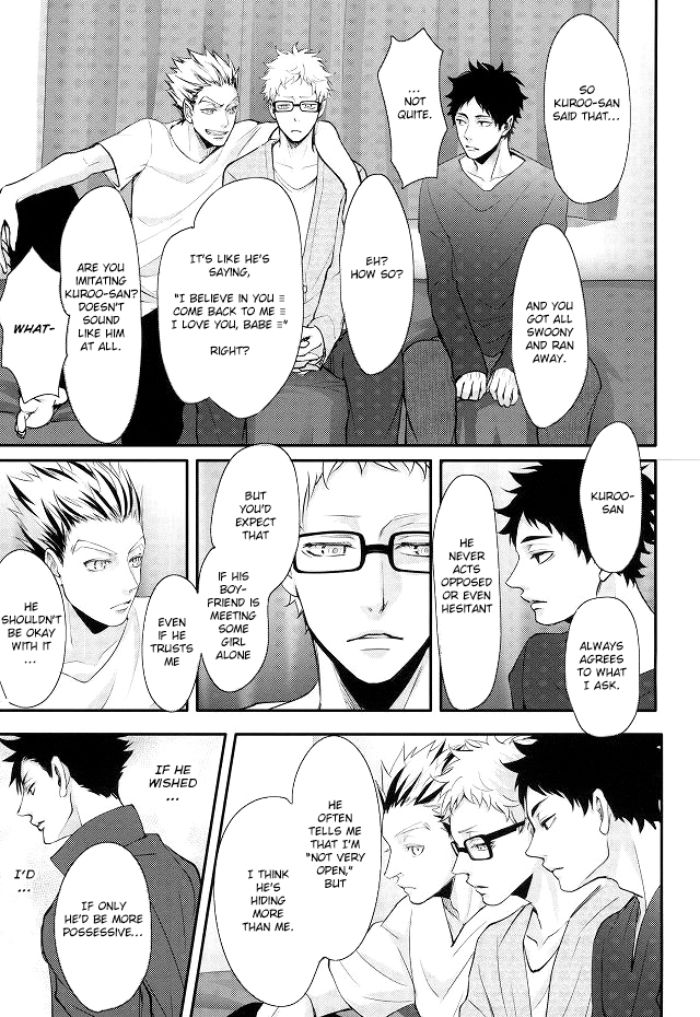 Haikyuu!! Dj – That’s called jealousy Chapter 1 page 8 - 