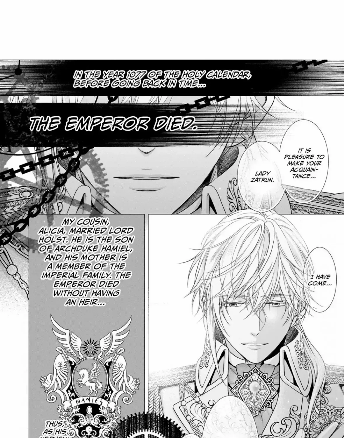 Hametsu no Seijo wa Unmei no Otto no Dekiai kara Nogaretai Chapter 5 page 5 - 