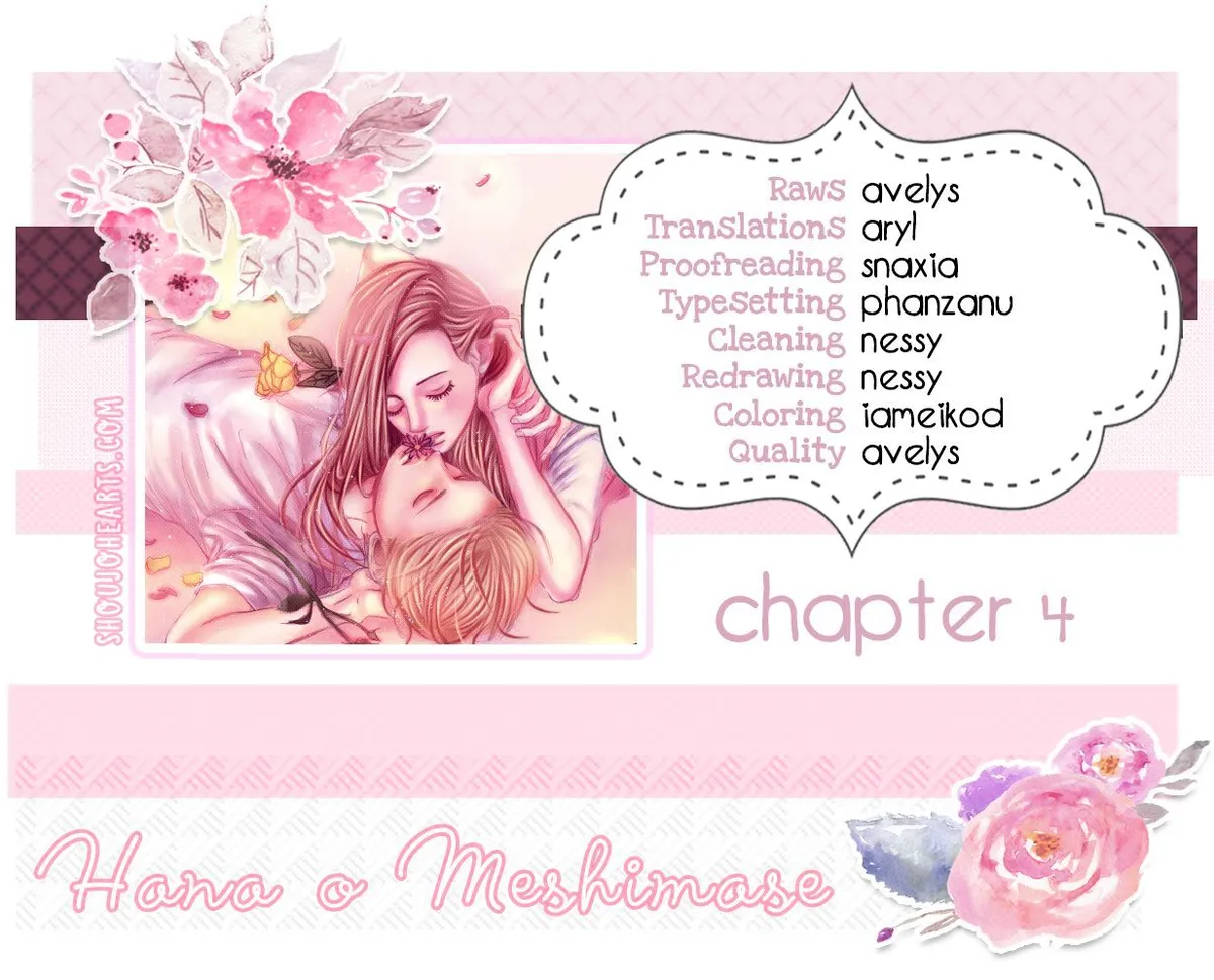 Hana o Meshimase Chapter 4 page 1 - 