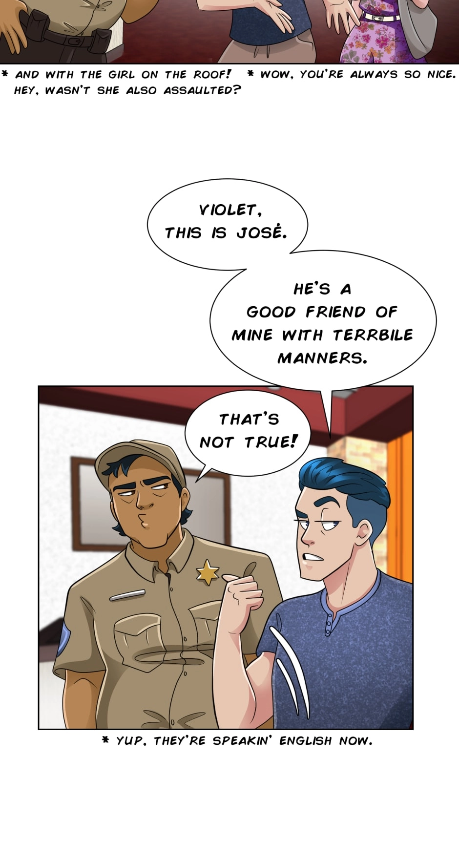 Hana o Meshimase Chapter 40 page 21 - 