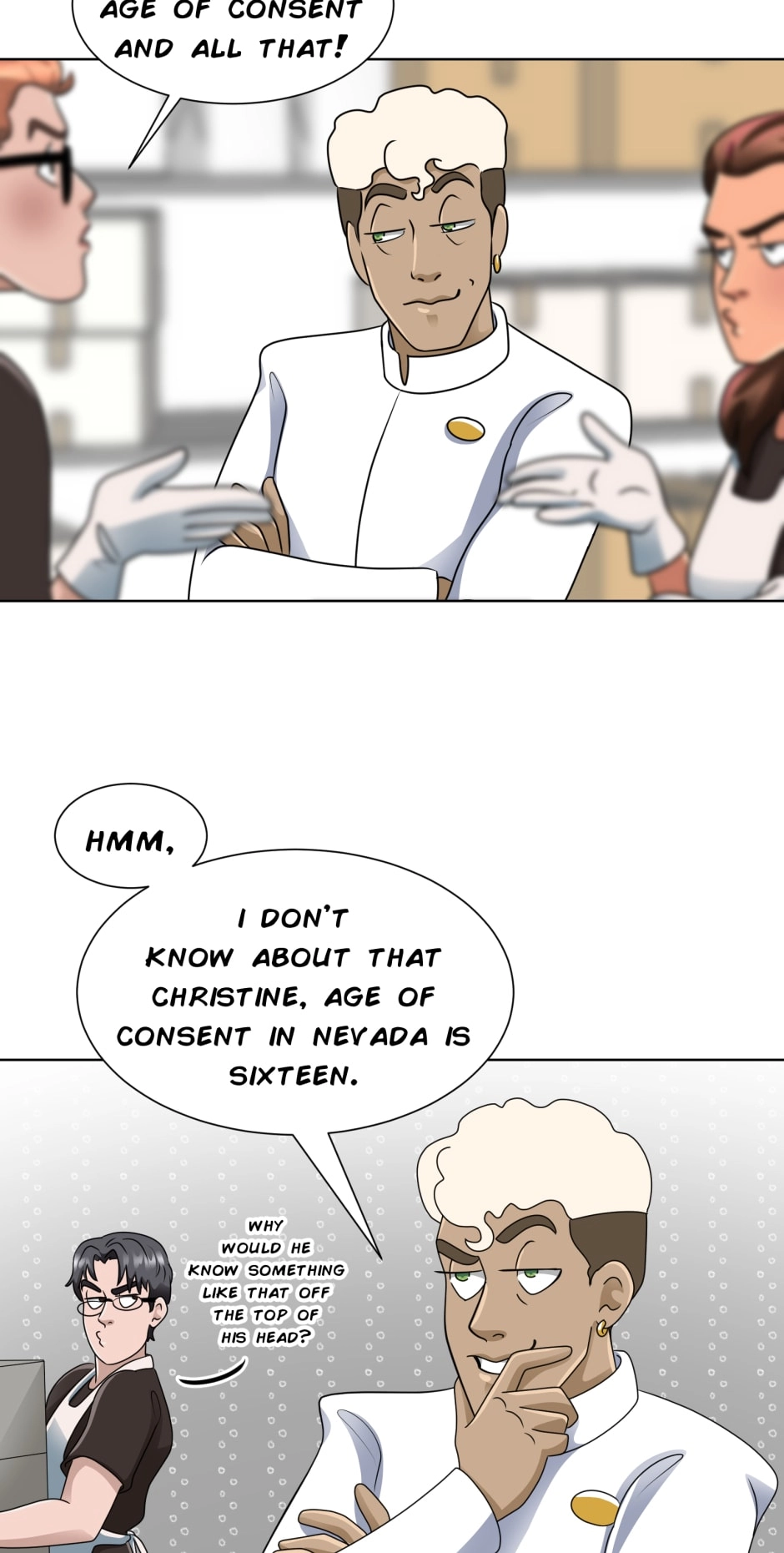 Hana o Meshimase Chapter 48 page 19 - 