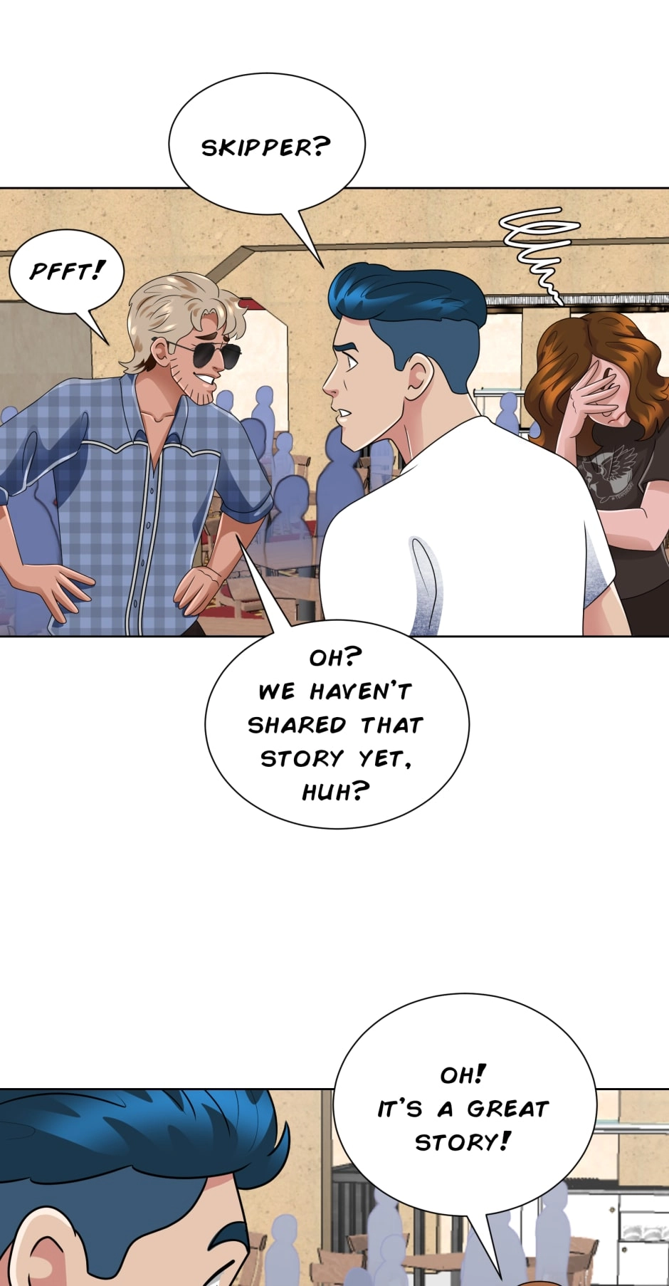 Hana o Meshimase Chapter 75 page 19 - 