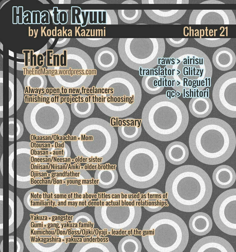 Hana to Ryuu Chapter 21 page 1 - 