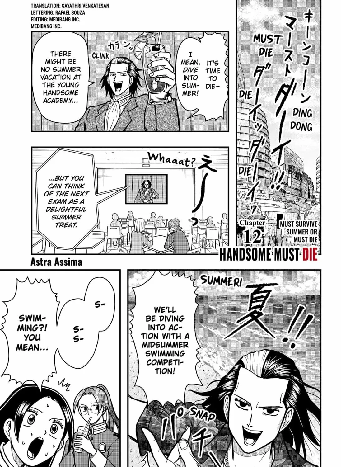Handsome Must Die Chapter 12 page 1 - 