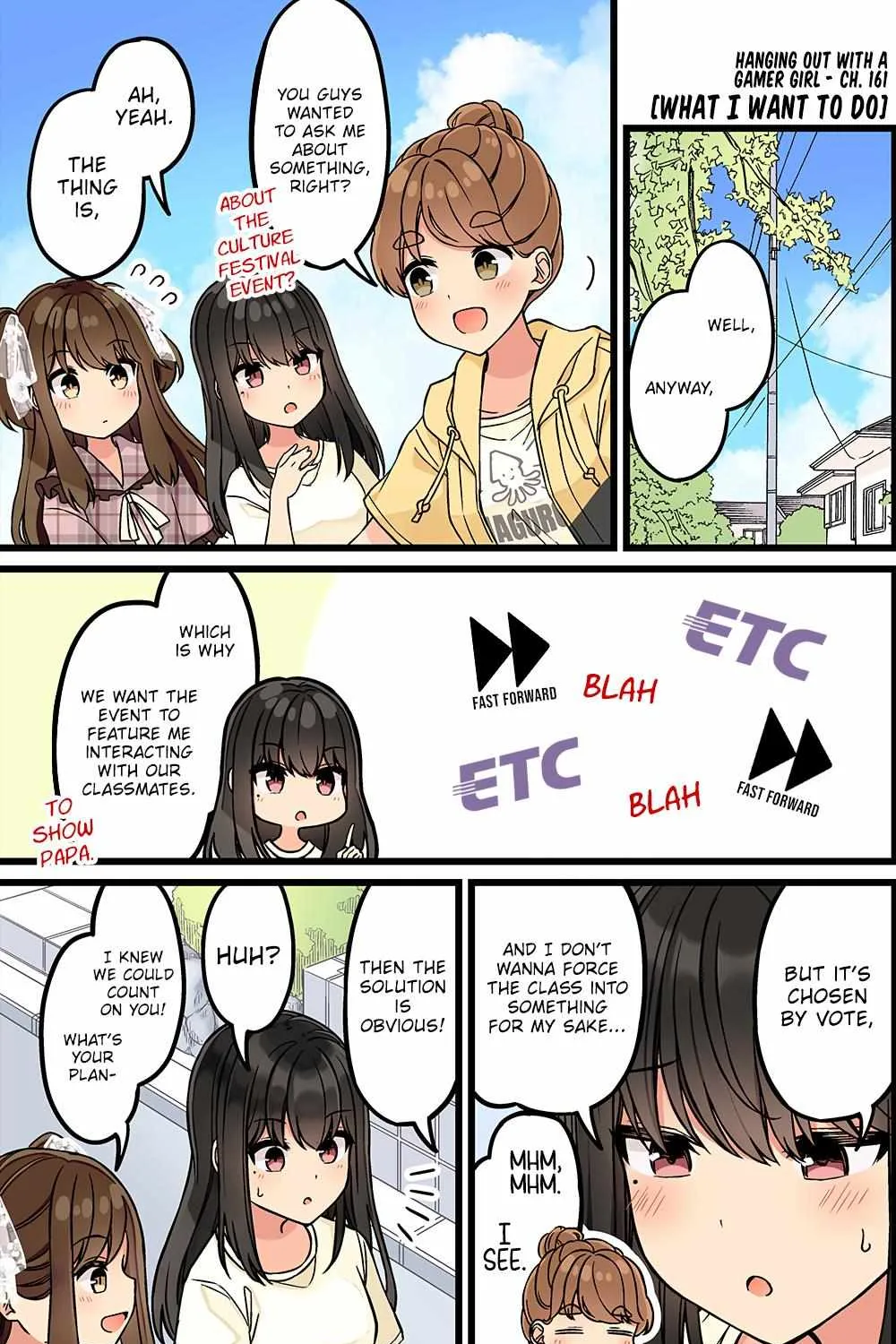 Hanging Out With a Gamer Girl Chapter 161 page 1 - 