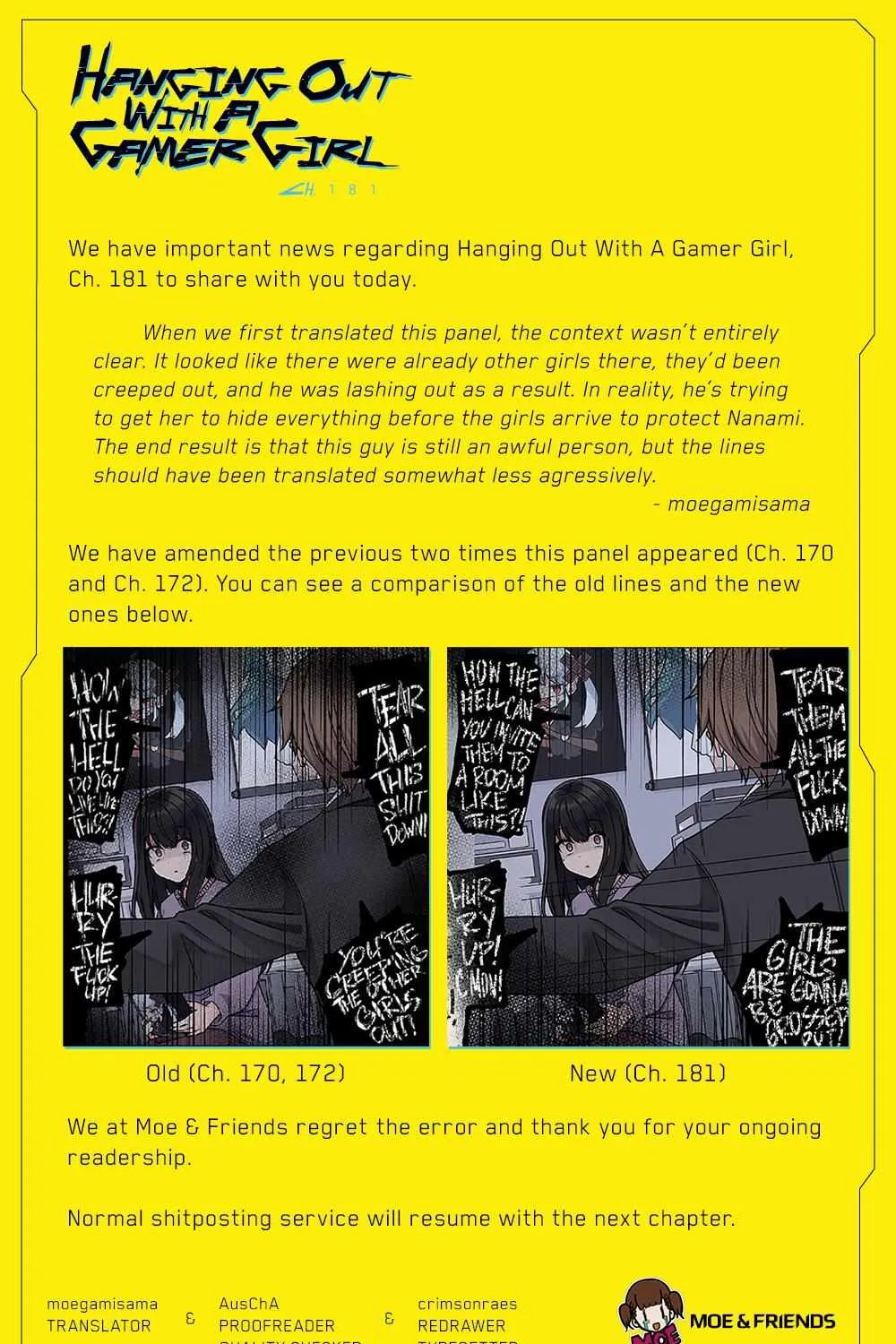 Hanging Out With a Gamer Girl Chapter 181 page 12 - 