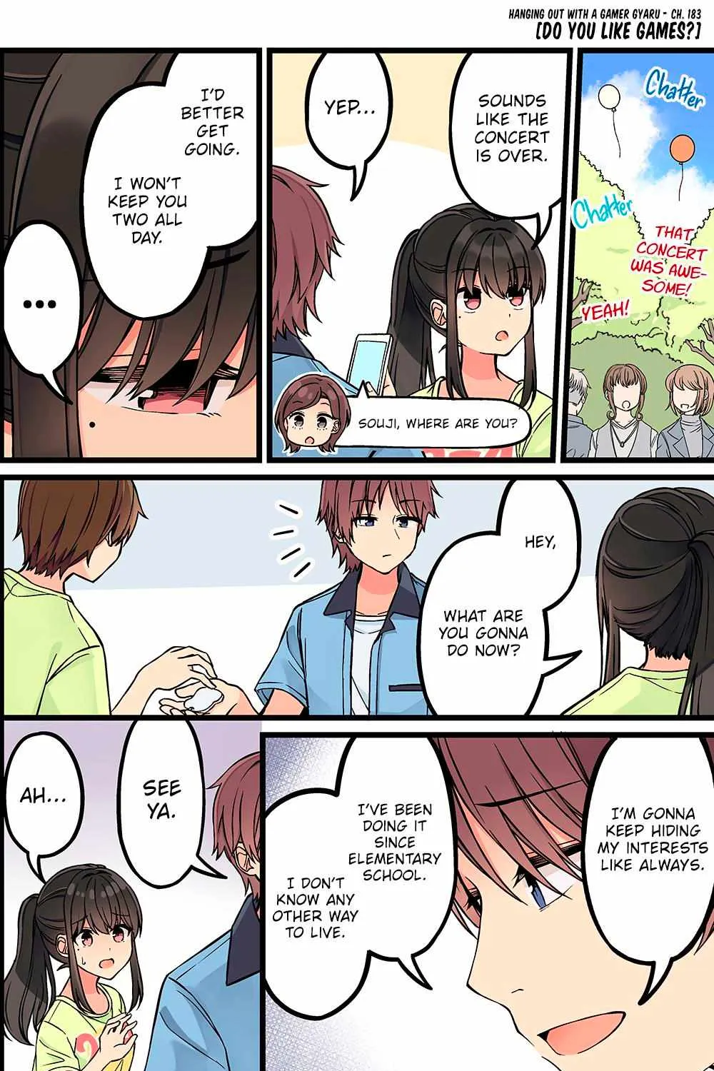 Hanging Out With a Gamer Girl Chapter 183 page 2 - 