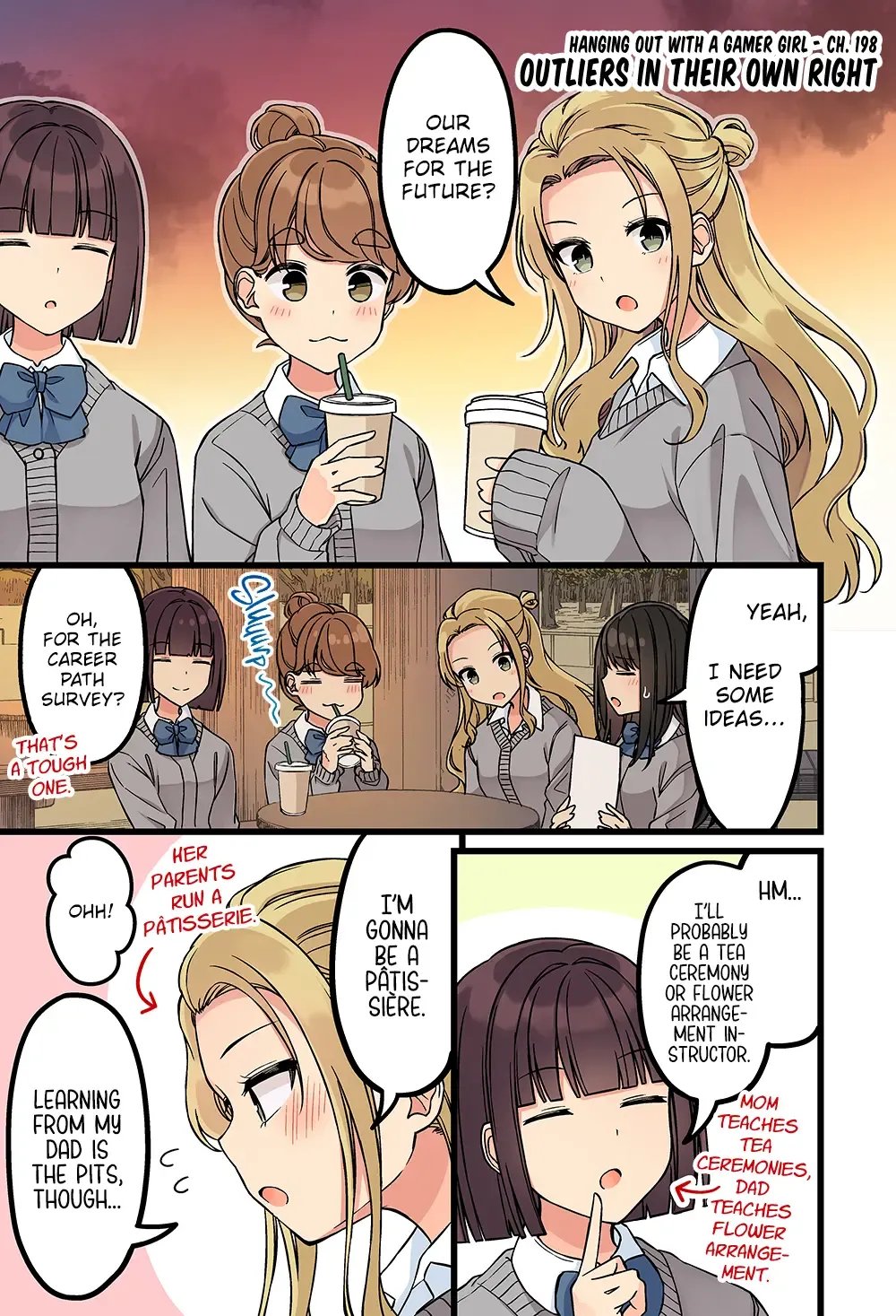 Hanging Out With a Gamer Girl Chapter 198 page 1 - 