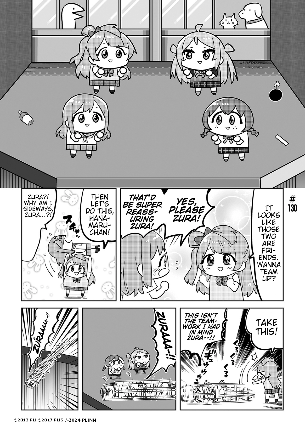 Hangyaku no Nijigasaki Chapter 130 page 1 - 