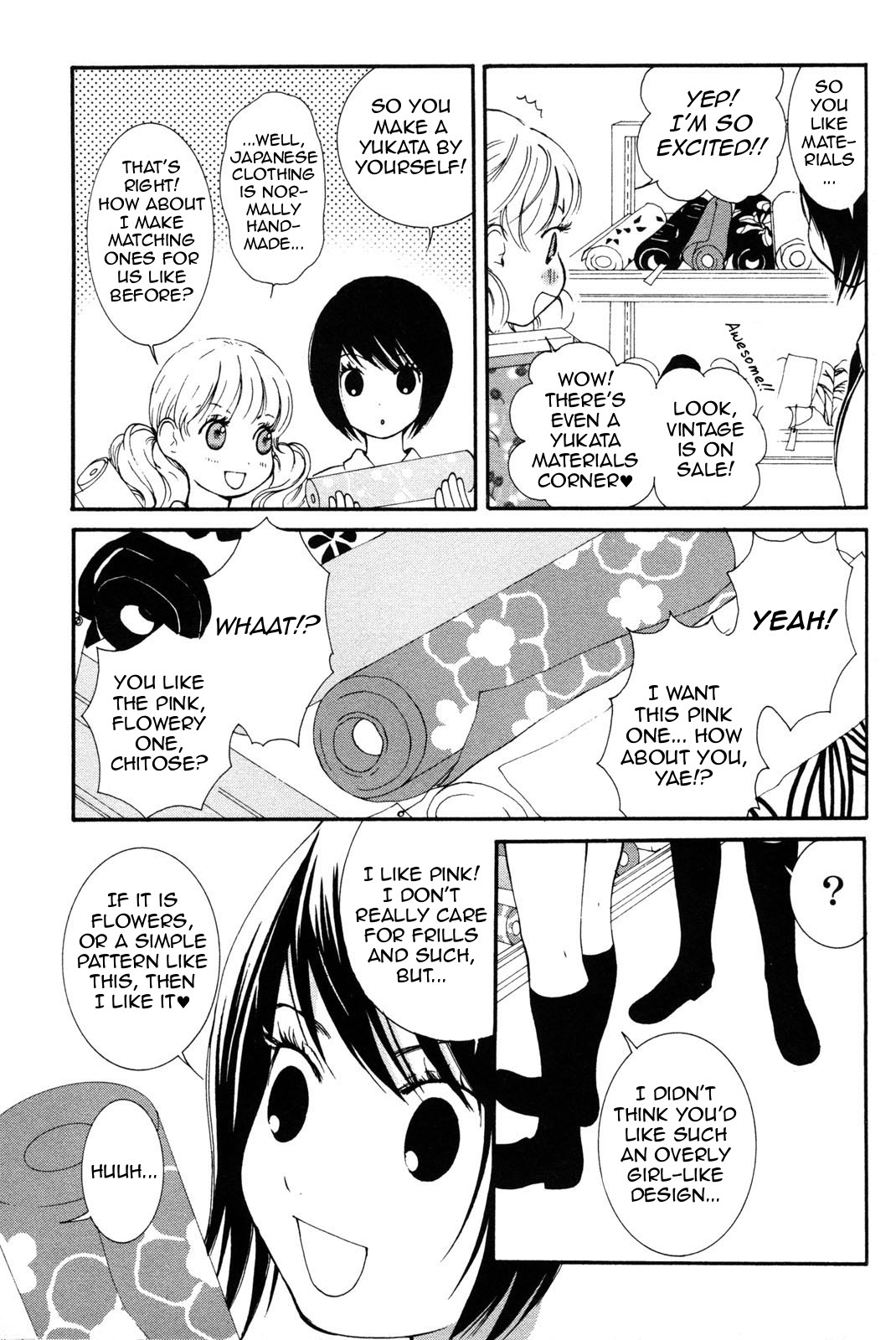 Hanjuku-Joshi Chapter 13 page 5 - 